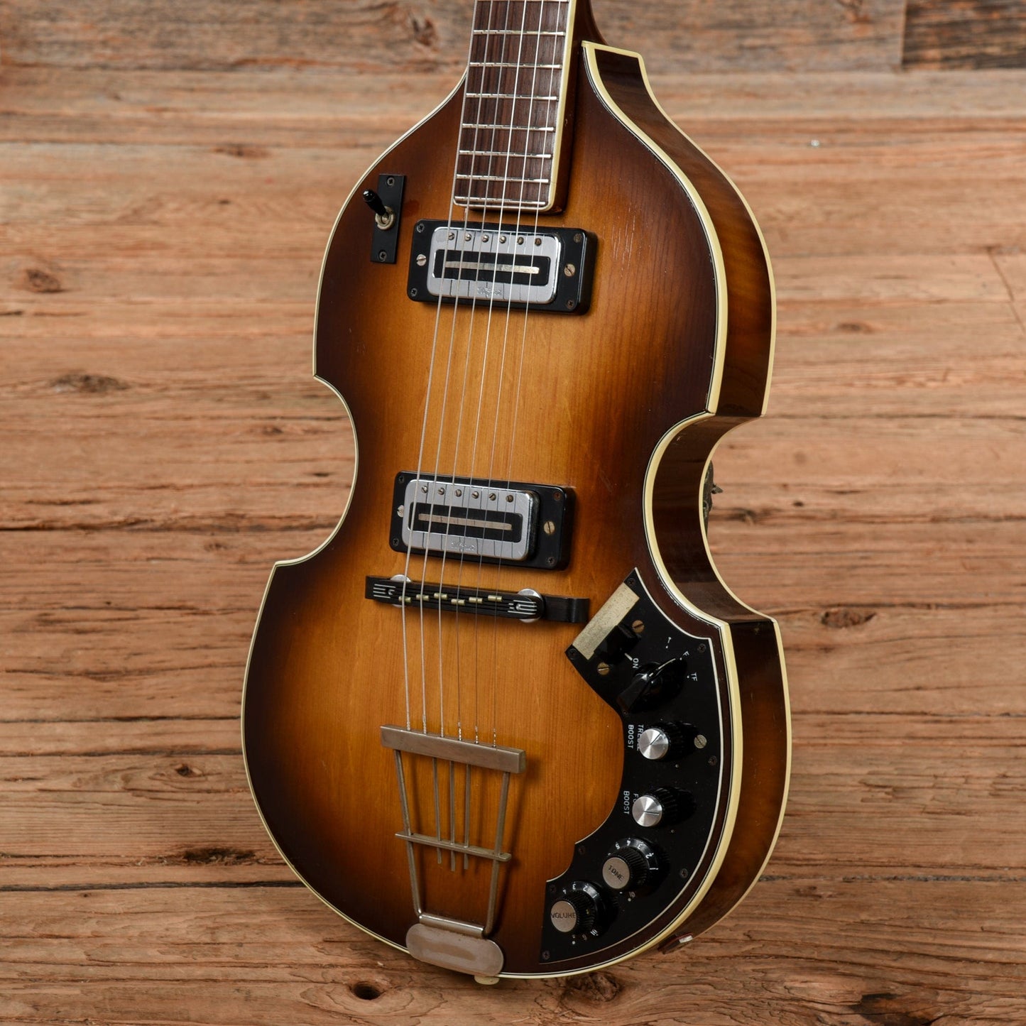 Hofner 459-TZ Violin Guitar Sunburst 1970s Electric Guitars / Hollow Body
