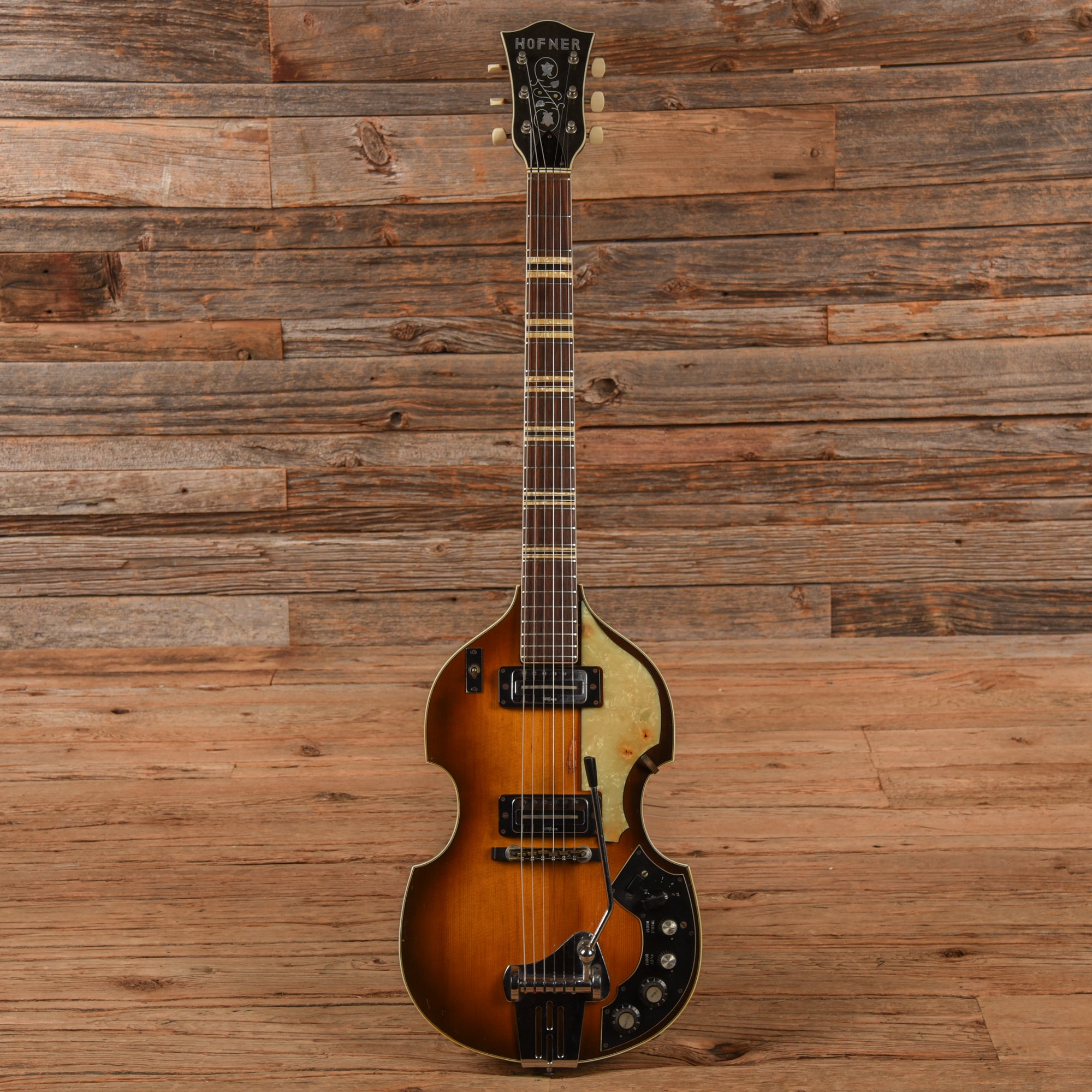 Hofner Beatle Electric Model 459VTZ (built in fuzz) Sunburst 1967 Electric Guitars / Hollow Body