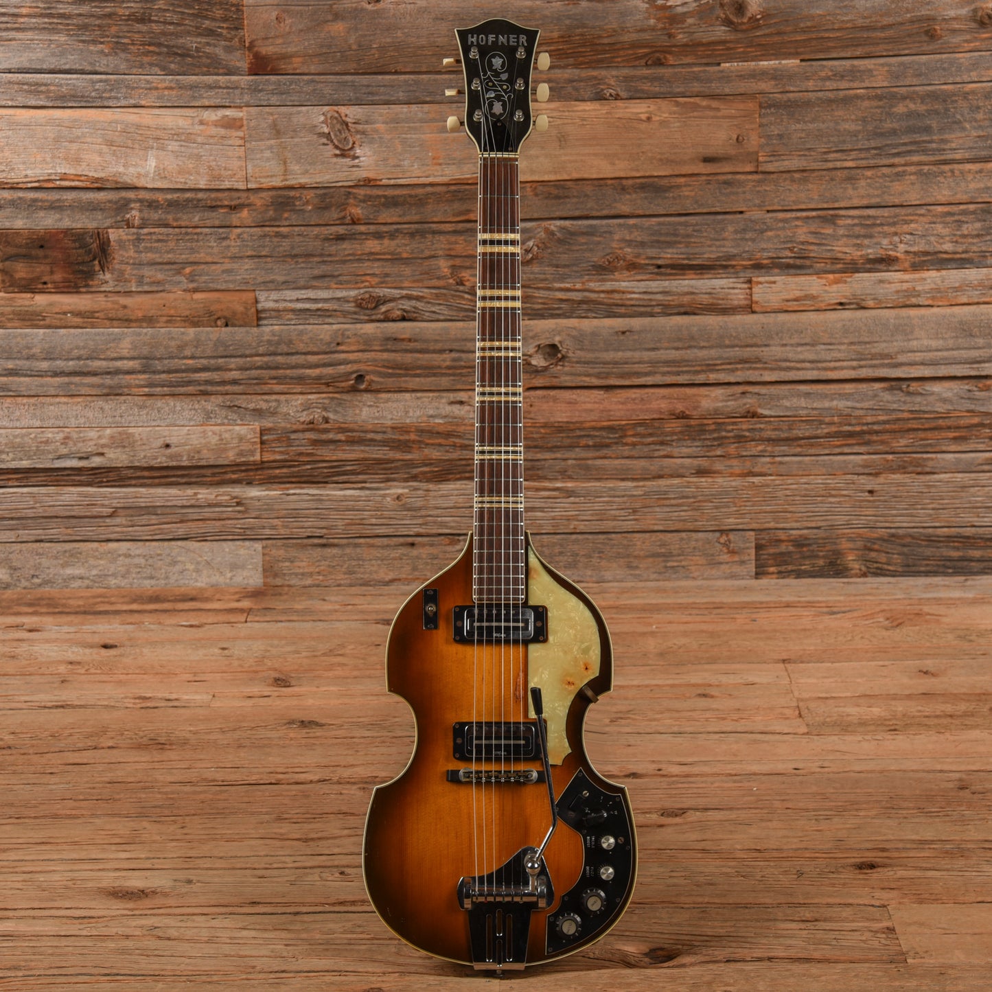 Hofner Beatle Electric Model 459VTZ (built in fuzz) Sunburst 1967 Electric Guitars / Hollow Body
