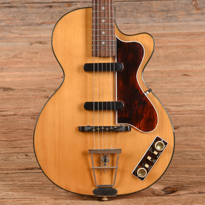Hofner Club 50 Natural 2008 Electric Guitars / Semi-Hollow