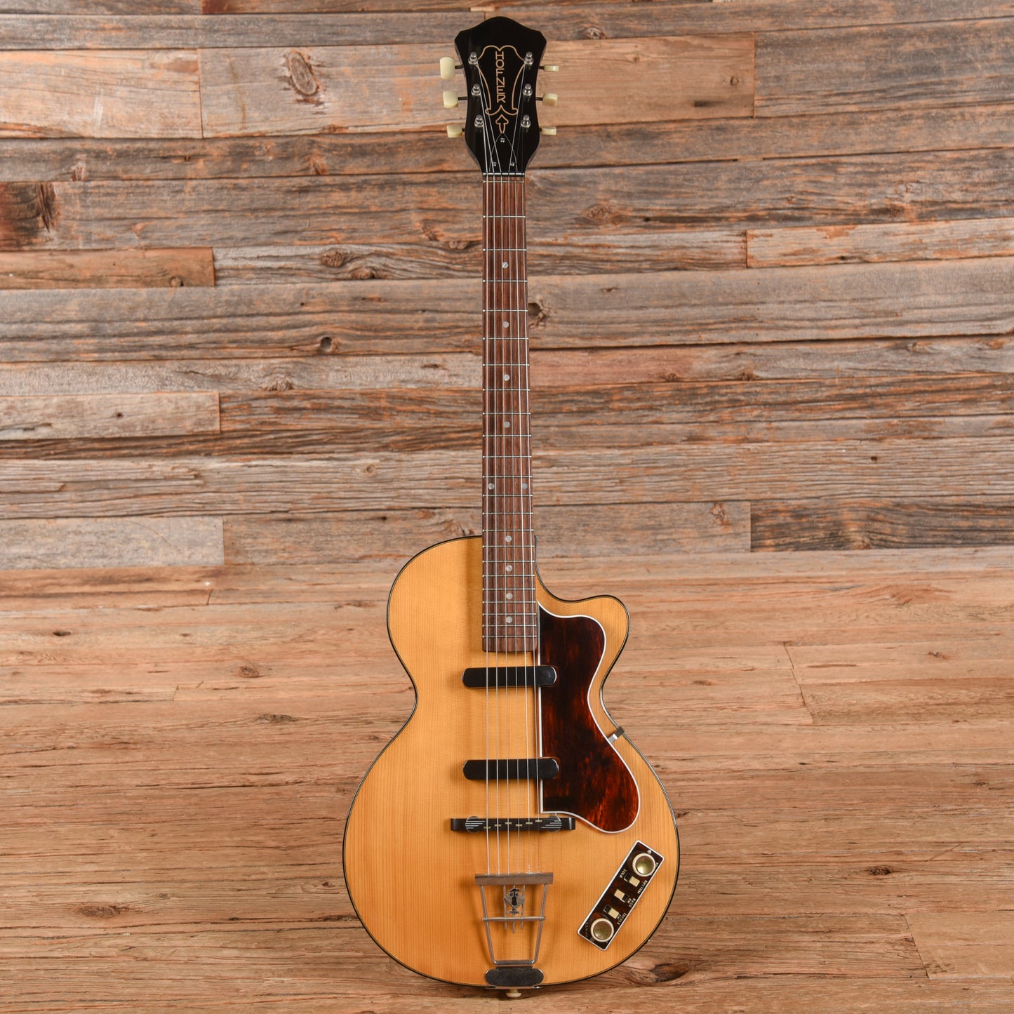 Hofner Club 50 Natural 2008 Electric Guitars / Semi-Hollow