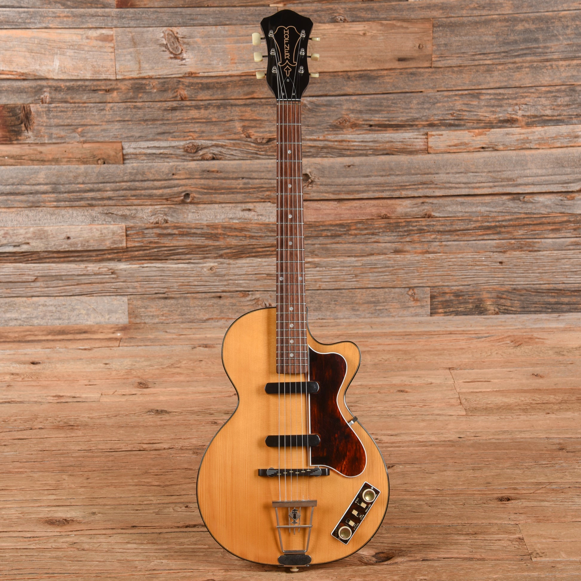 Hofner Club 50 Natural 2008 Electric Guitars / Semi-Hollow