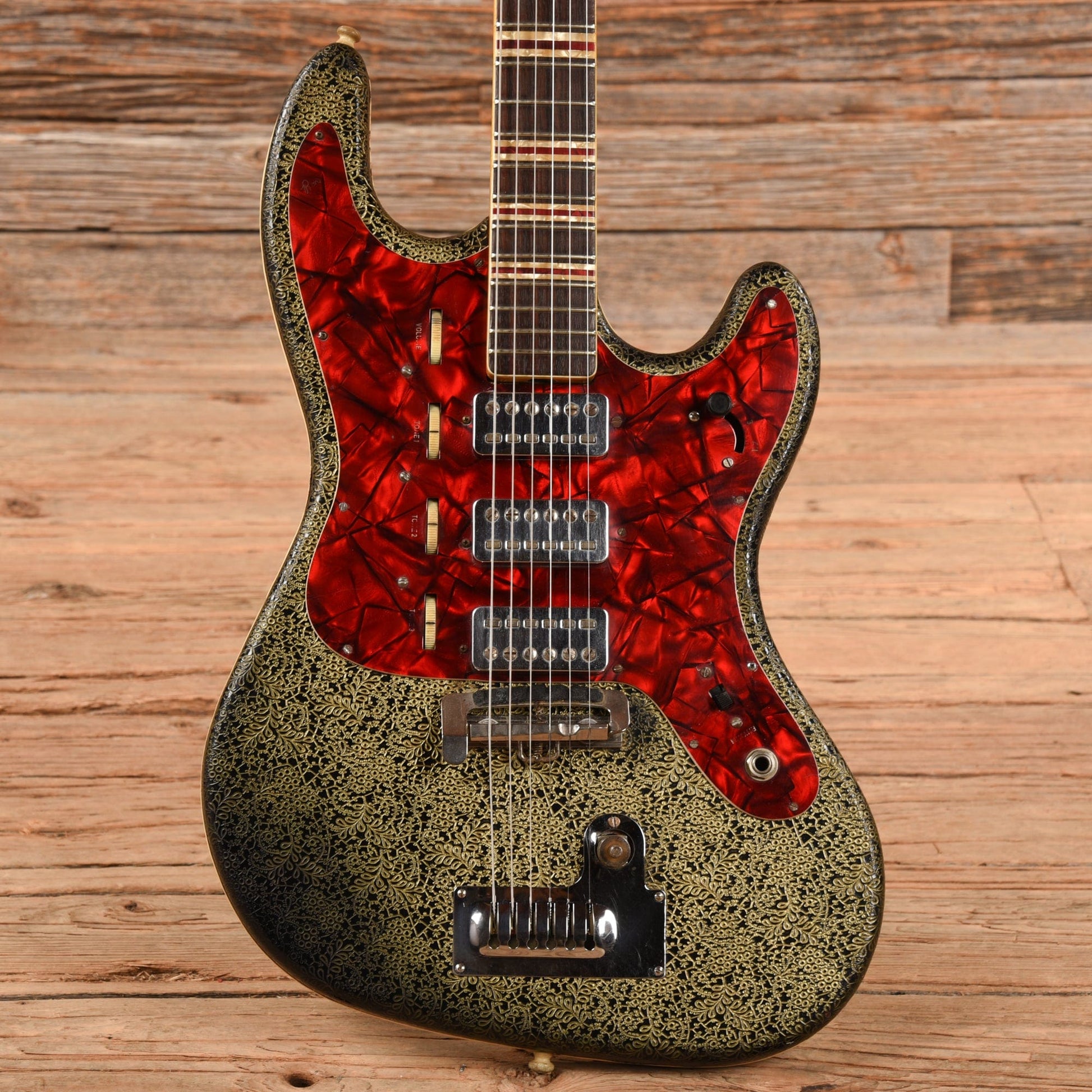 Hofner Galaxie 175 Black 1960s Electric Guitars / Solid Body