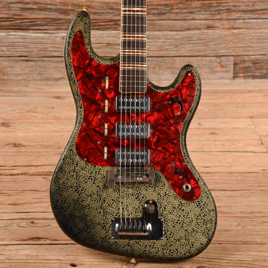 Hofner Galaxie 175 Black 1960s Electric Guitars / Solid Body