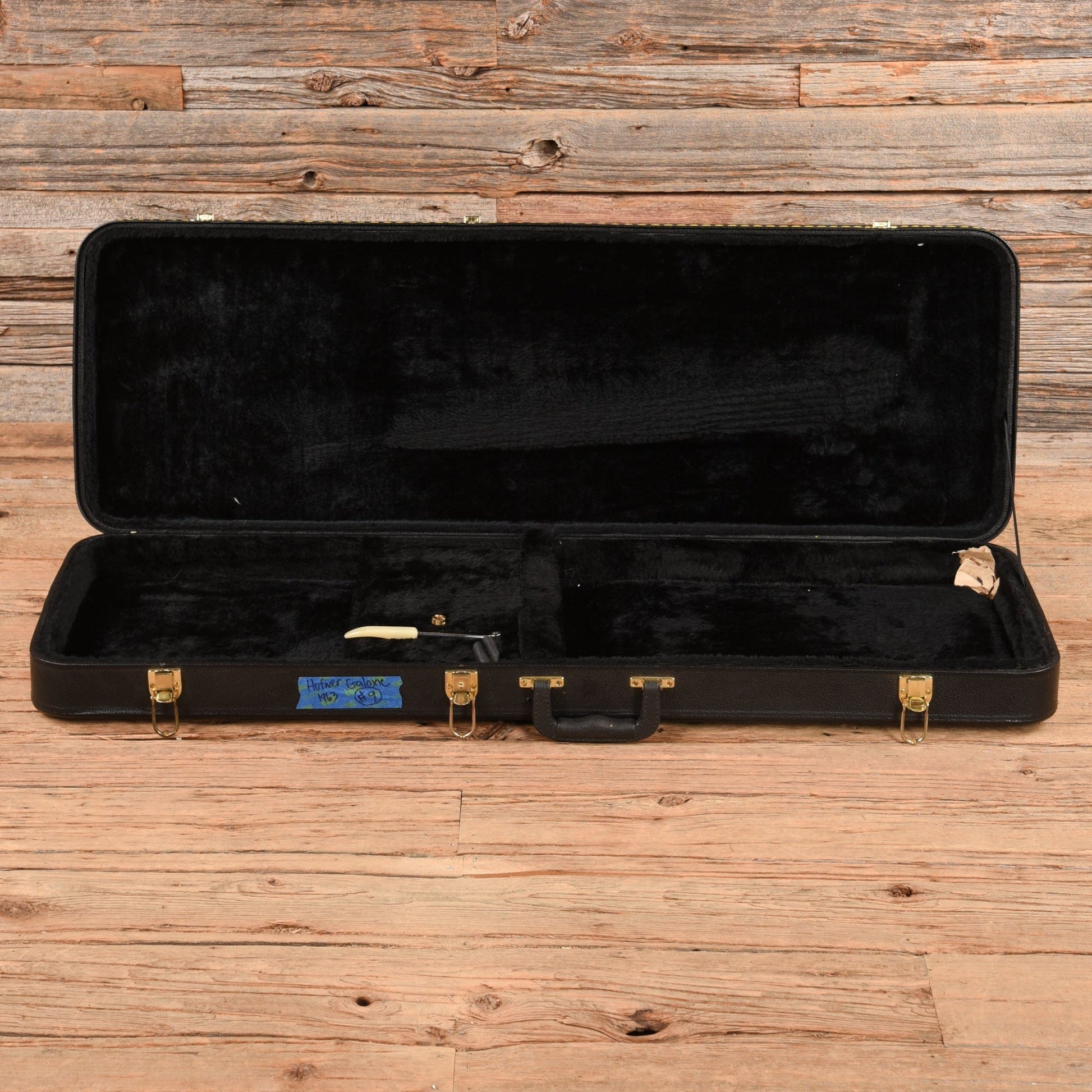 Hofner Galaxie 175 Black 1960s Electric Guitars / Solid Body