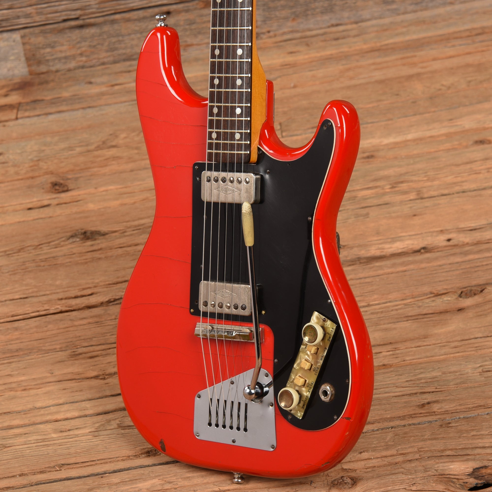 Hofner Galaxy Red 1960s Electric Guitars / Solid Body