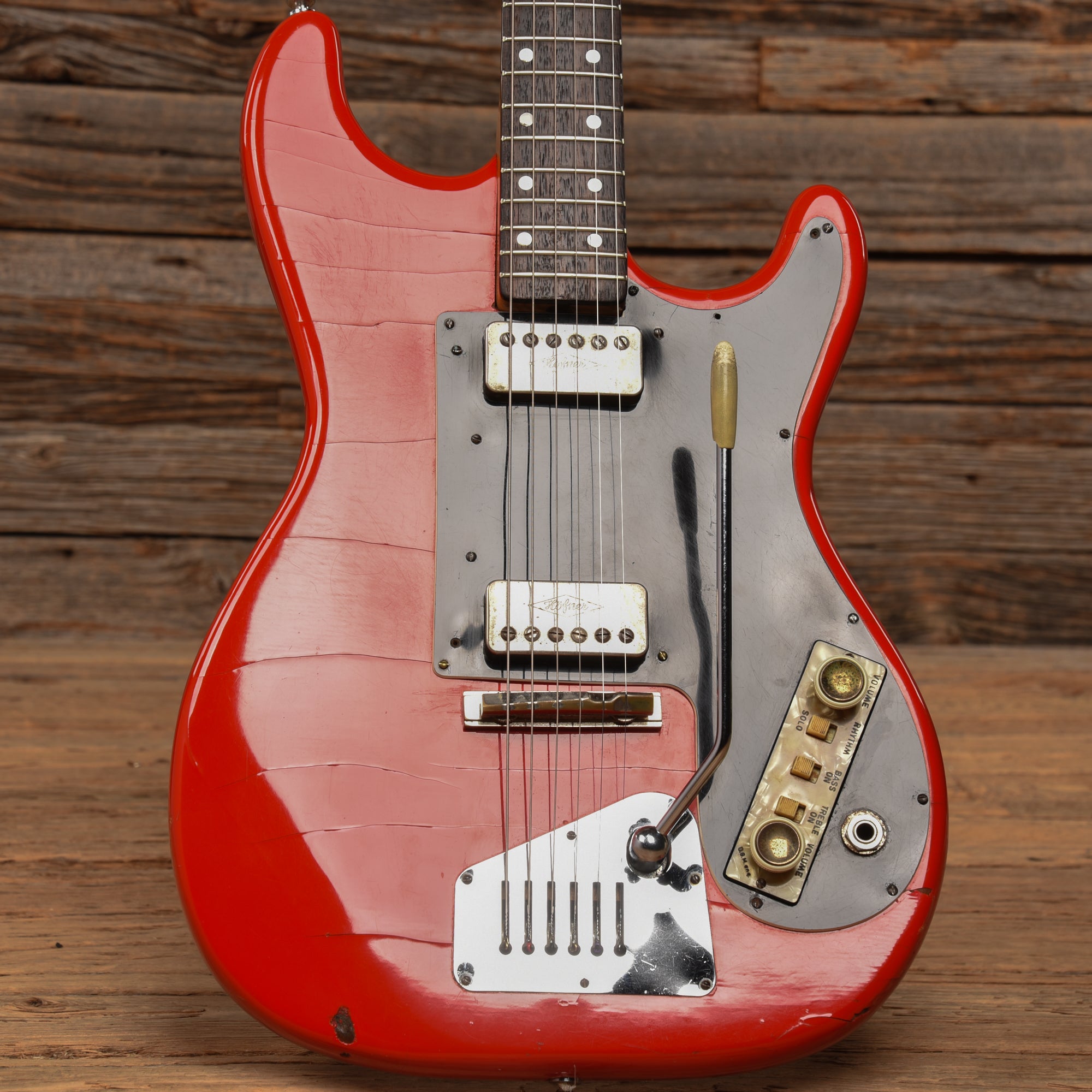Hofner Galaxy Red 1960s – Chicago Music Exchange