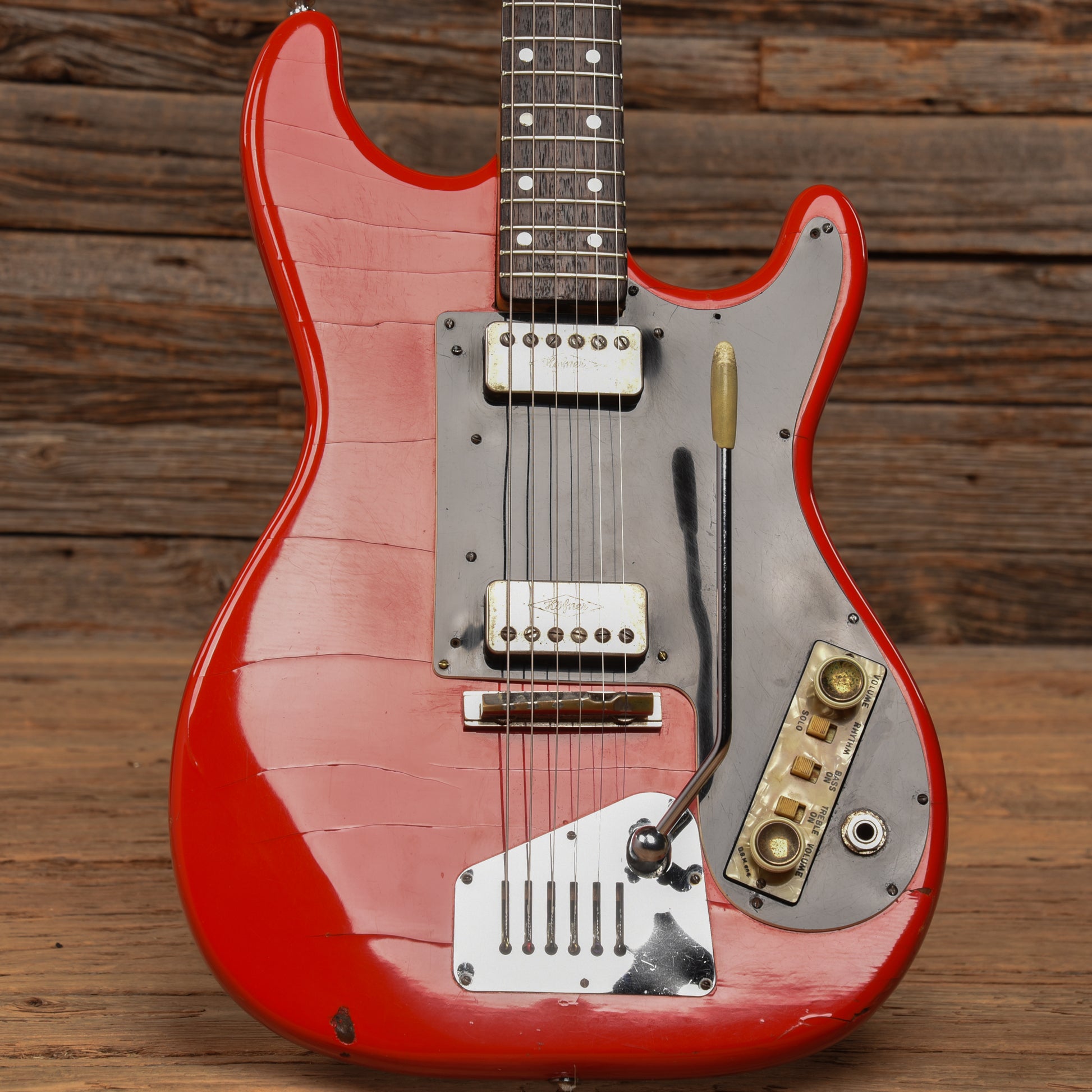 Hofner Galaxy Red 1960s Electric Guitars / Solid Body