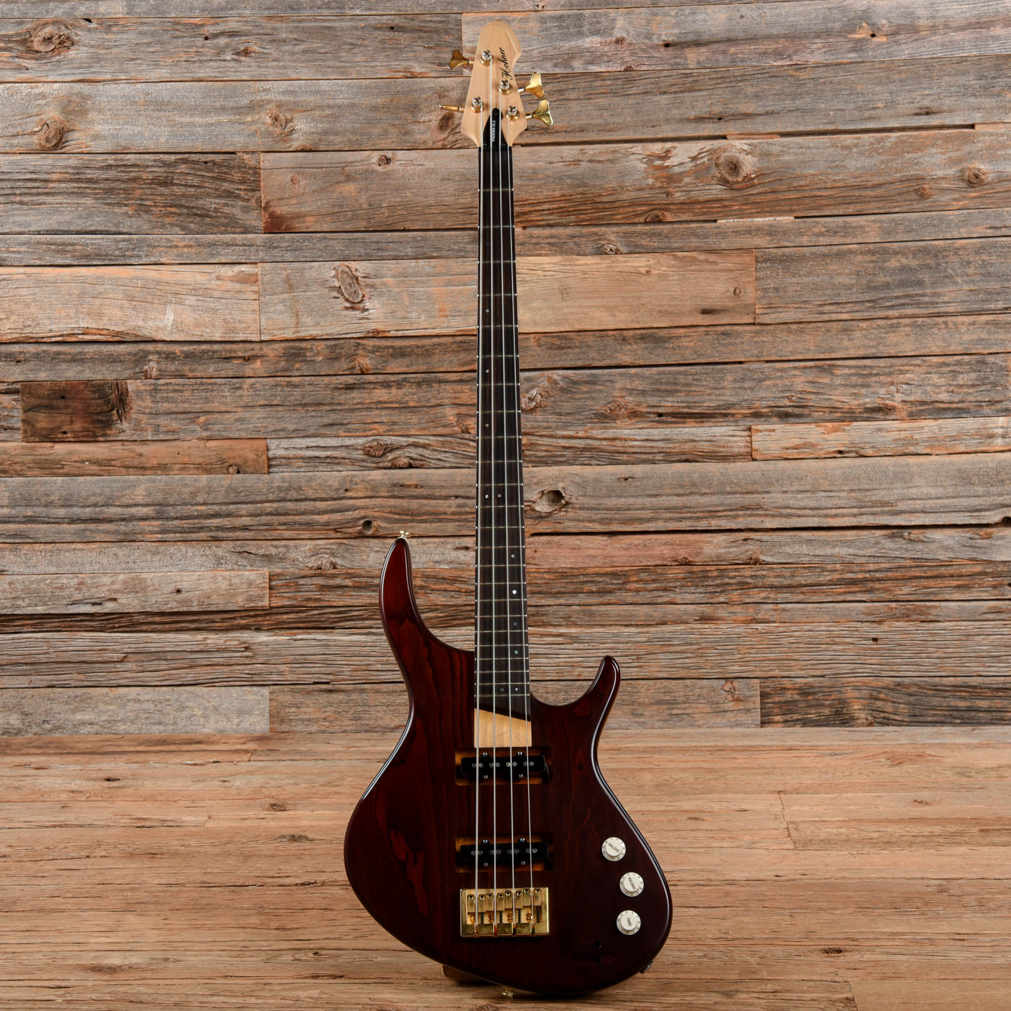 Hohner Phoenix Deluxe Natural Bass Guitars / 4-String