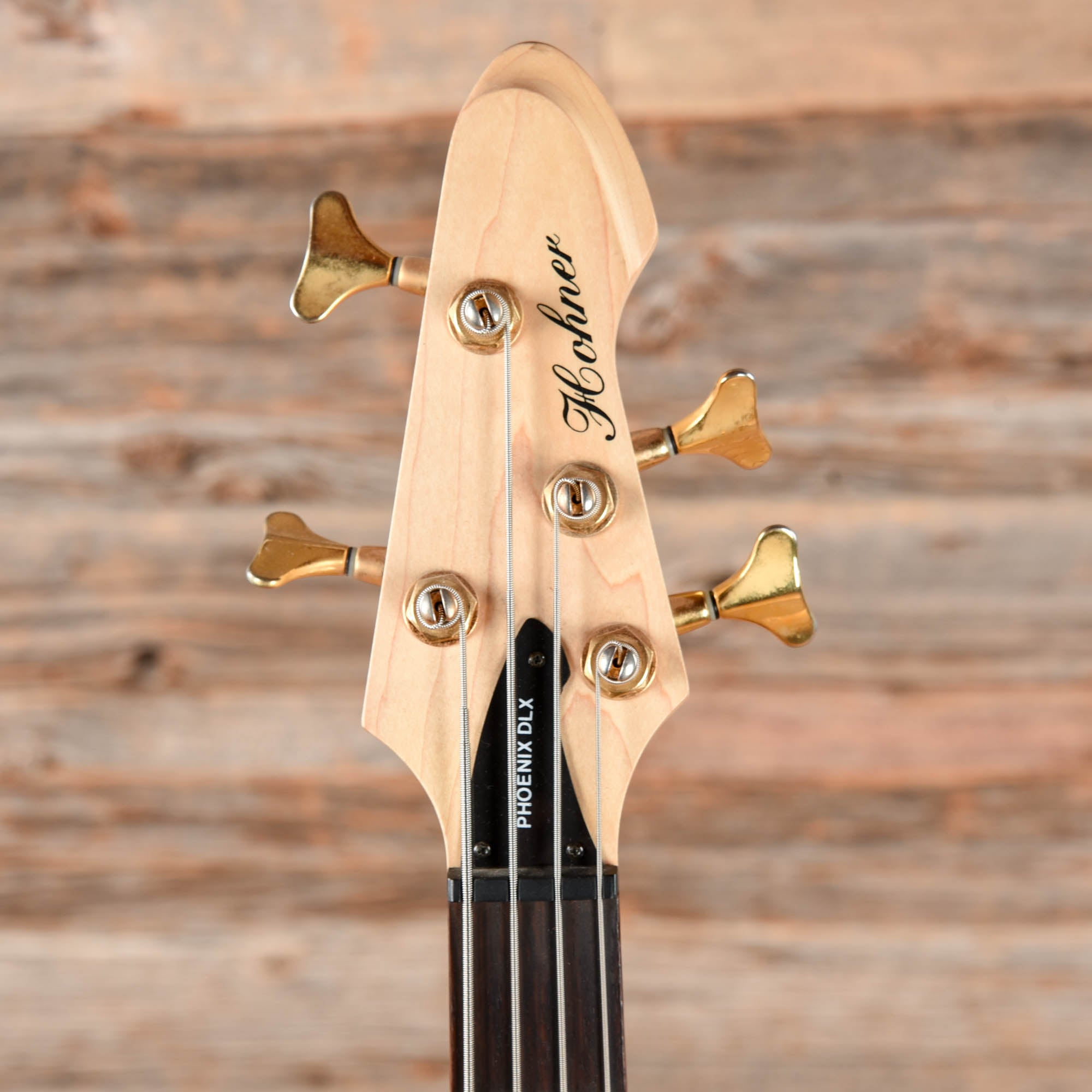 Hohner Phoenix Deluxe Natural Bass Guitars / 4-String