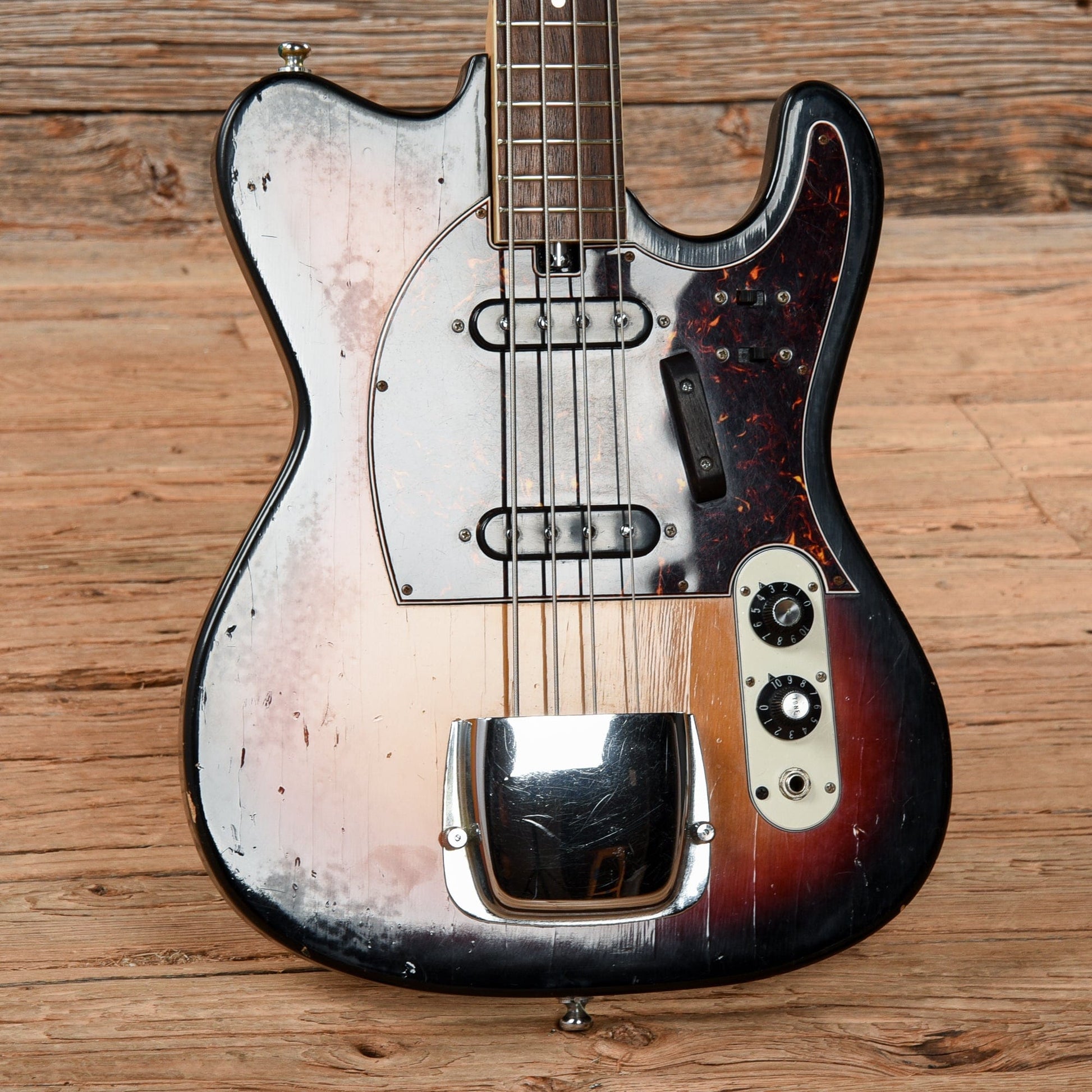 Hohner T-Style Bass Sunburst 1970s Bass Guitars / 4-String