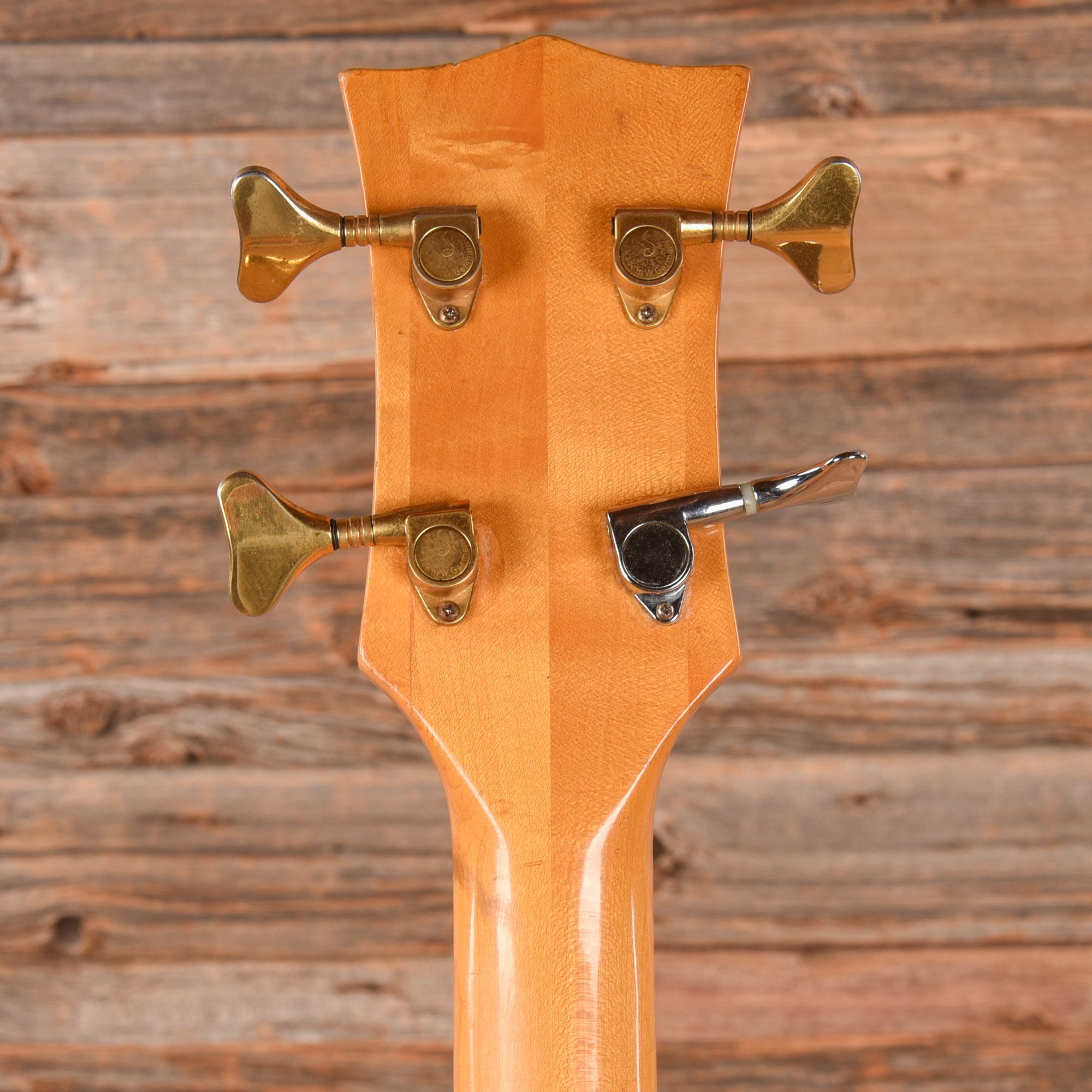 Hohner Bartell Black Widow Fretless natural 1971 Bass Guitars / 5-String or More