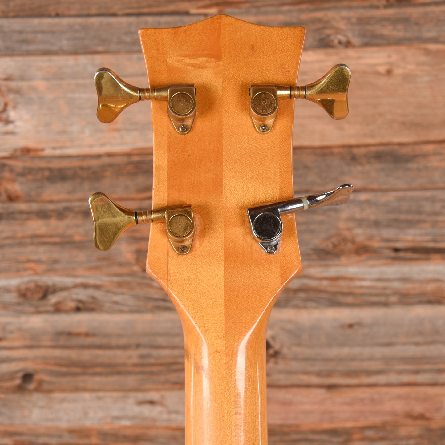 Hohner Bartell Black Widow Fretless natural 1971 Bass Guitars / 5-String or More