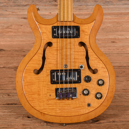 Hohner Bartell Black Widow Fretless natural 1971 Bass Guitars / 5-String or More