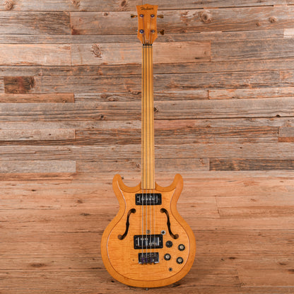 Hohner Bartell Black Widow Fretless natural 1971 Bass Guitars / 5-String or More
