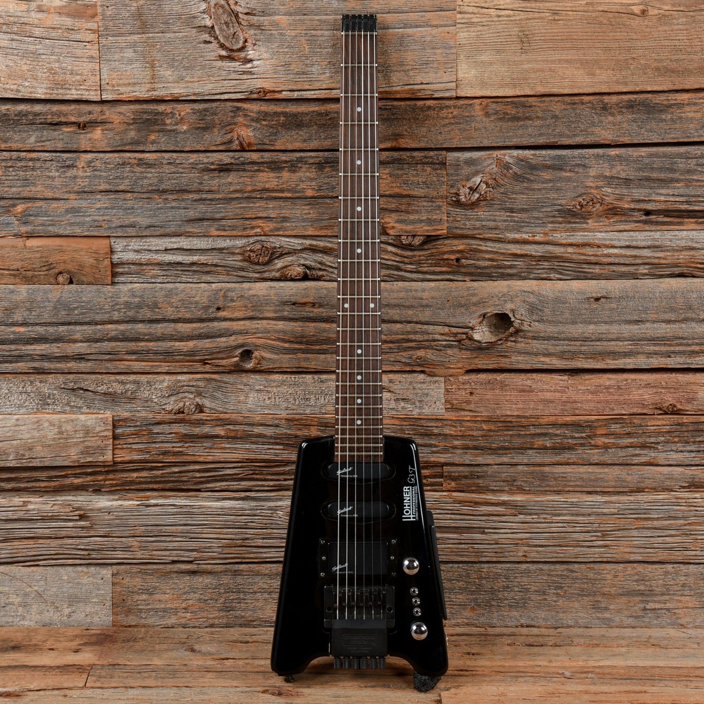 Hohner G3T Headless Guitar Black 1980s Electric Guitars / Solid Body