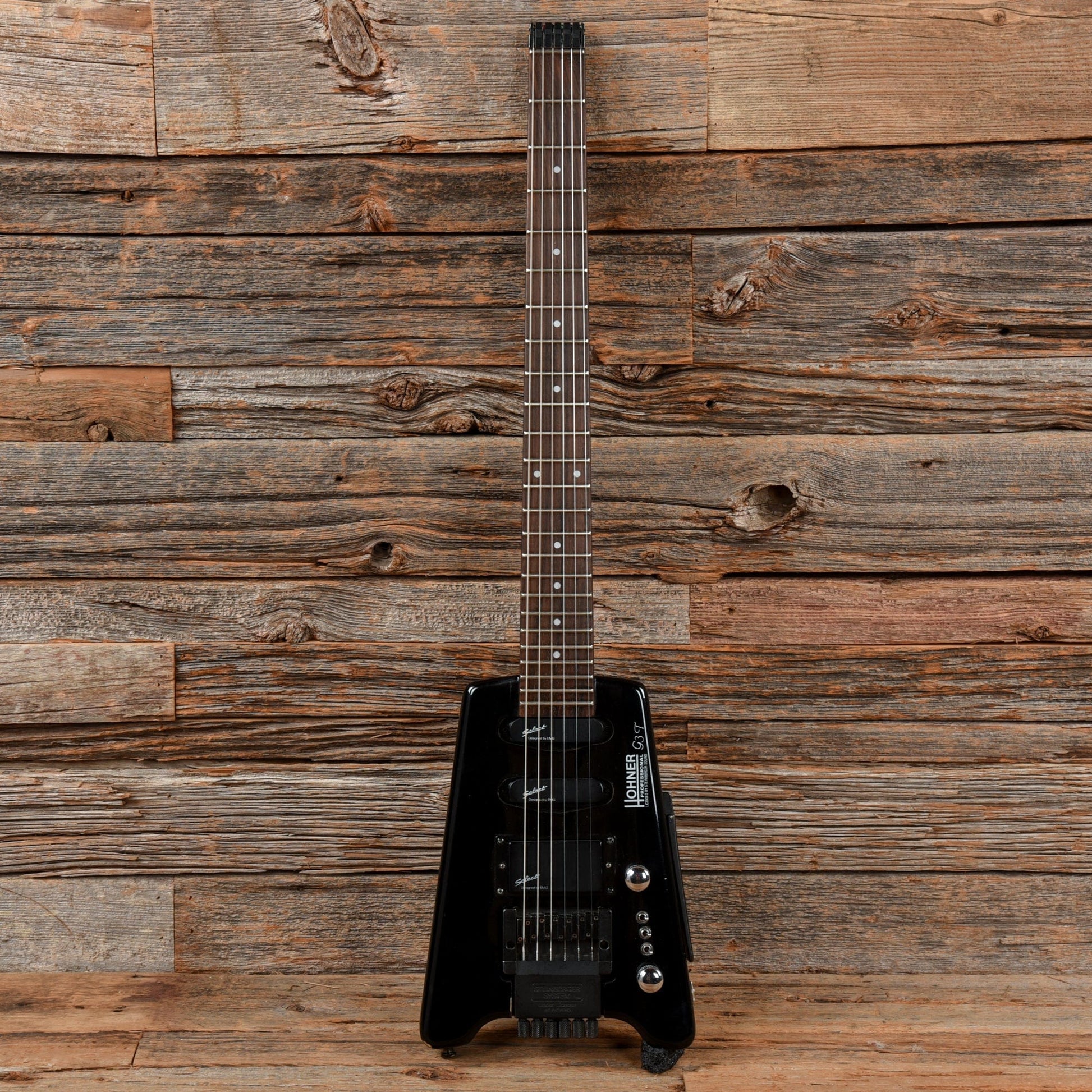 Hohner G3T Headless Guitar Black 1980s Electric Guitars / Solid Body