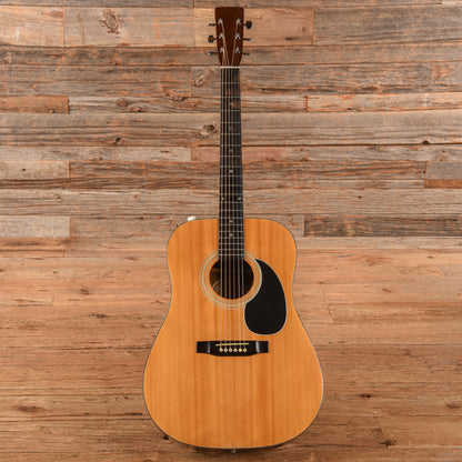 Hondo H-18E Natural Acoustic Guitars