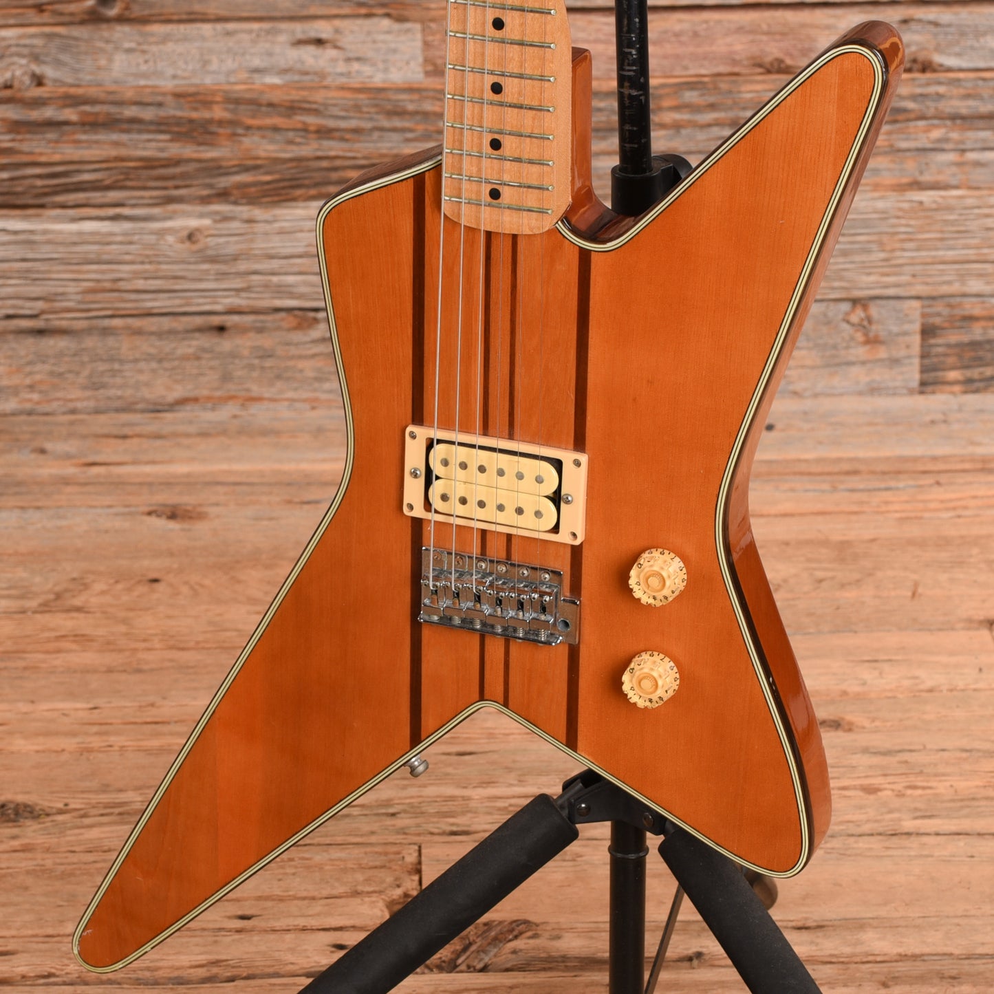 Hondo Deluxe Series 775 Natural Electric Guitars