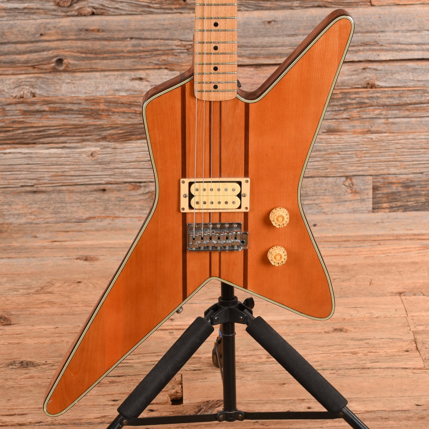 Hondo Deluxe Series 775 Natural Electric Guitars