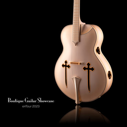 Honeytea Instruments "The Cathedral" Archtop Gold Dust Burst Electric Guitars / Archtop