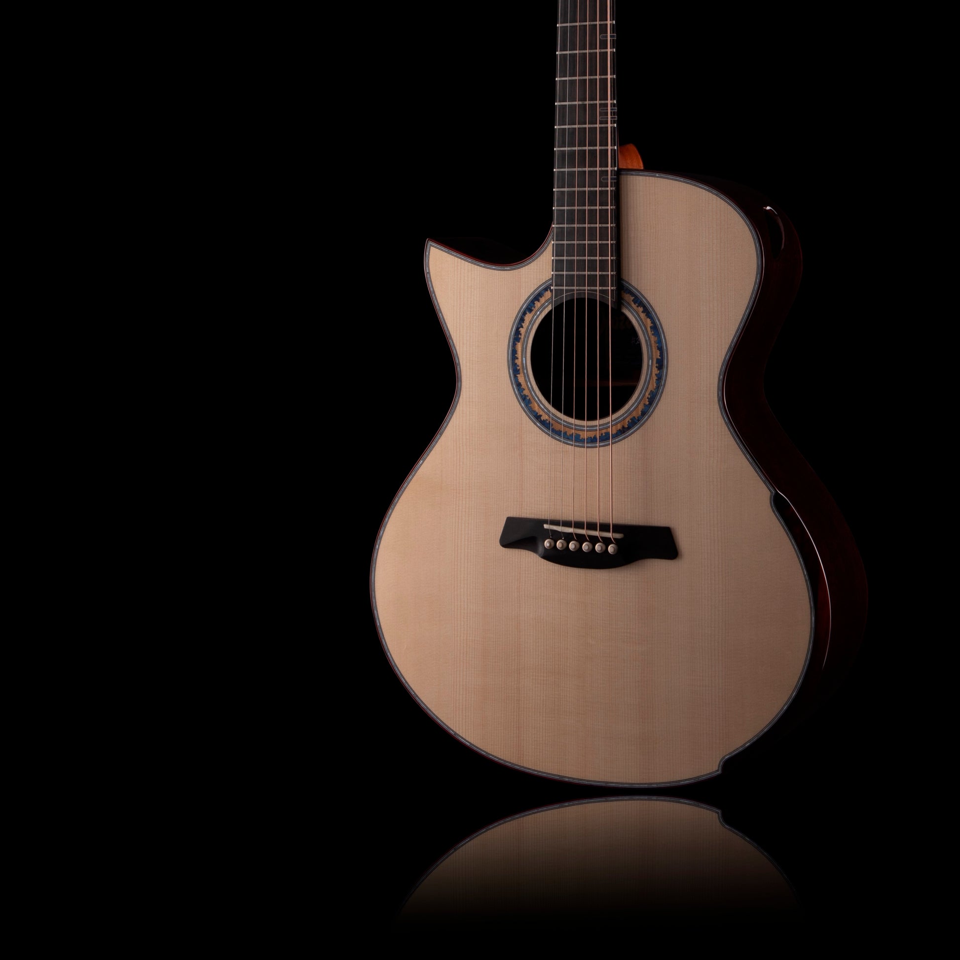 Hozen Blue Label MJ Twins Lefty African Wenge/Swiss Moon Spruce