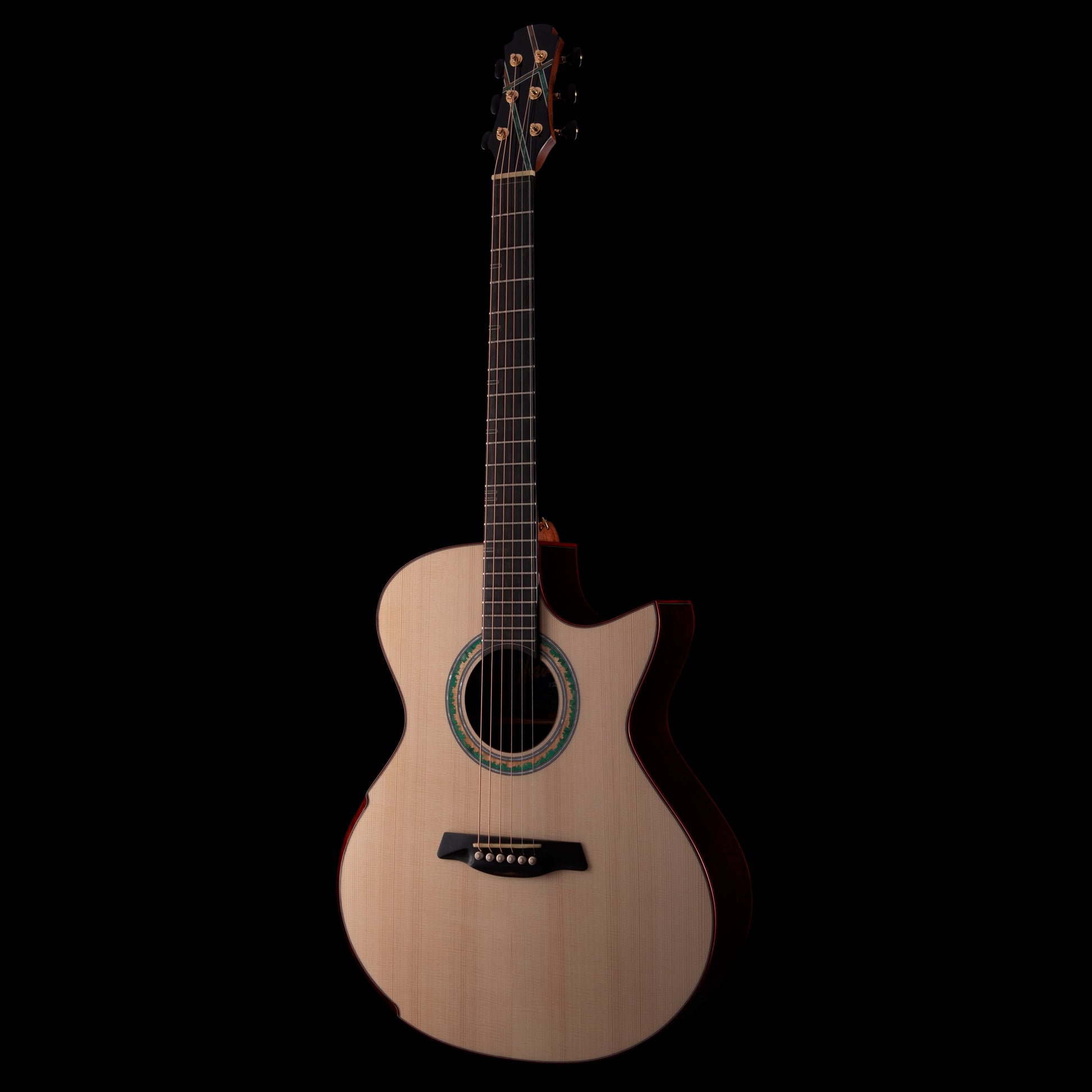 Hozen Blue Label MJ Twins Righty African Wenge/Swiss Moon Spruce