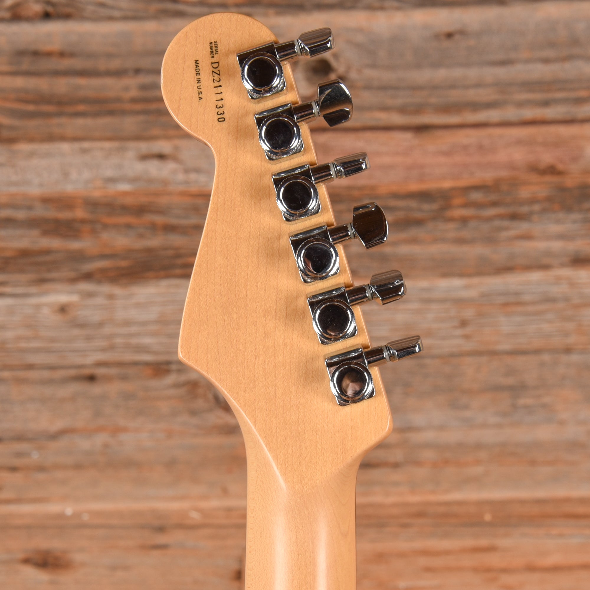 Fender American Deluxe Fat Stratocaster Chrome Red 2002