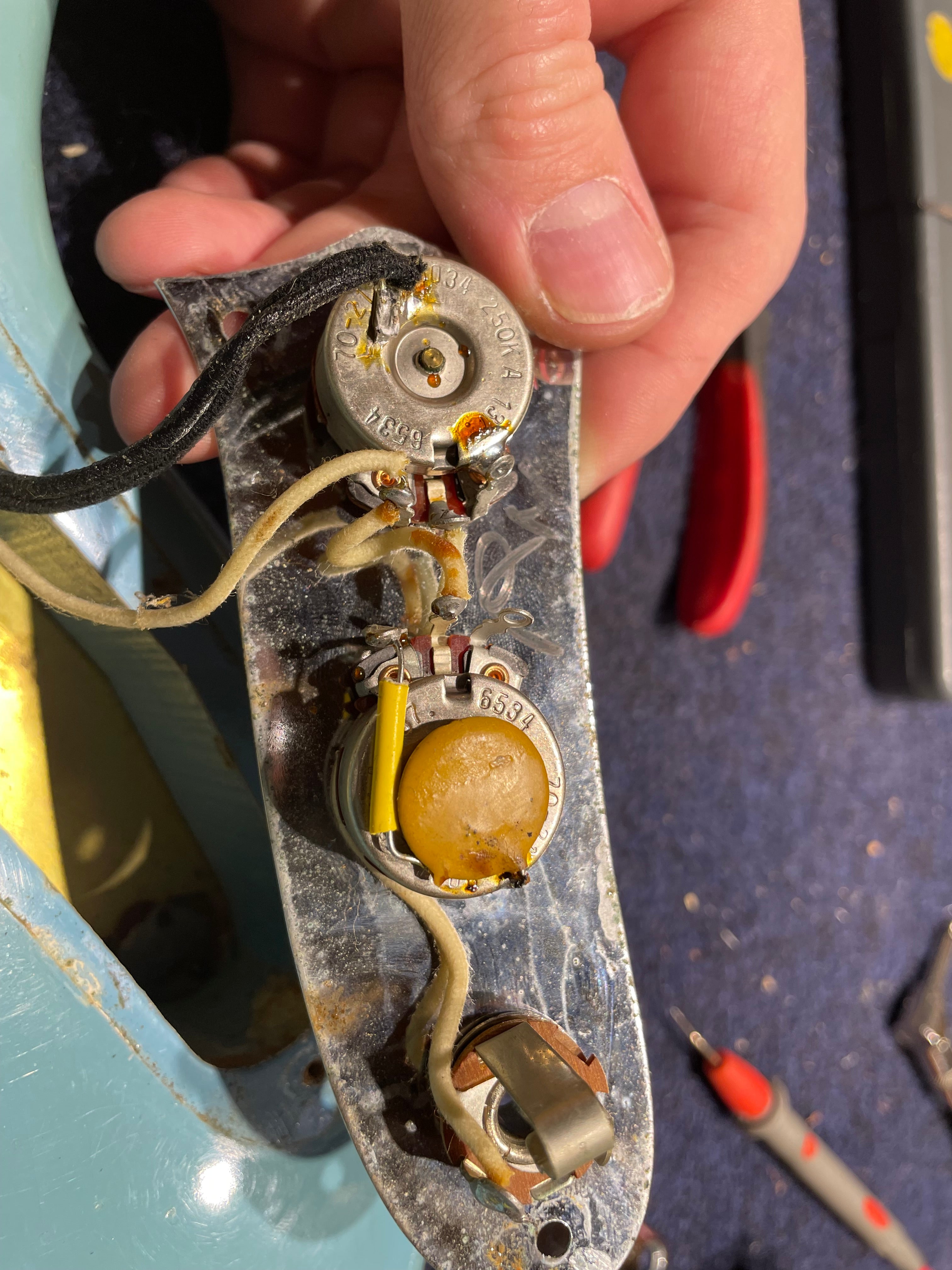 Fender Musicmaster II Daphne Blue 1965