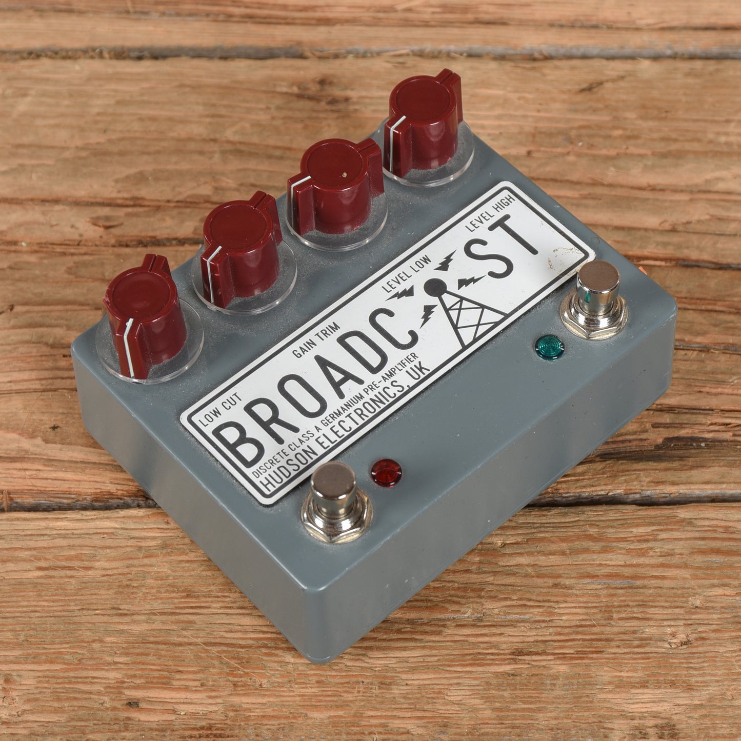 Hudson Electronics Broadcast Dual Footswitch Effects and Pedals / Overdrive and Boost