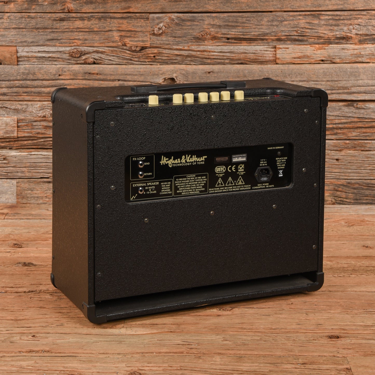 Hughes & Kettner Edition Tube 20th Anniversary 2-Channel 20-Watt 1x12" Guitar Combo Amps / Guitar Amps / Guitar Cabinets