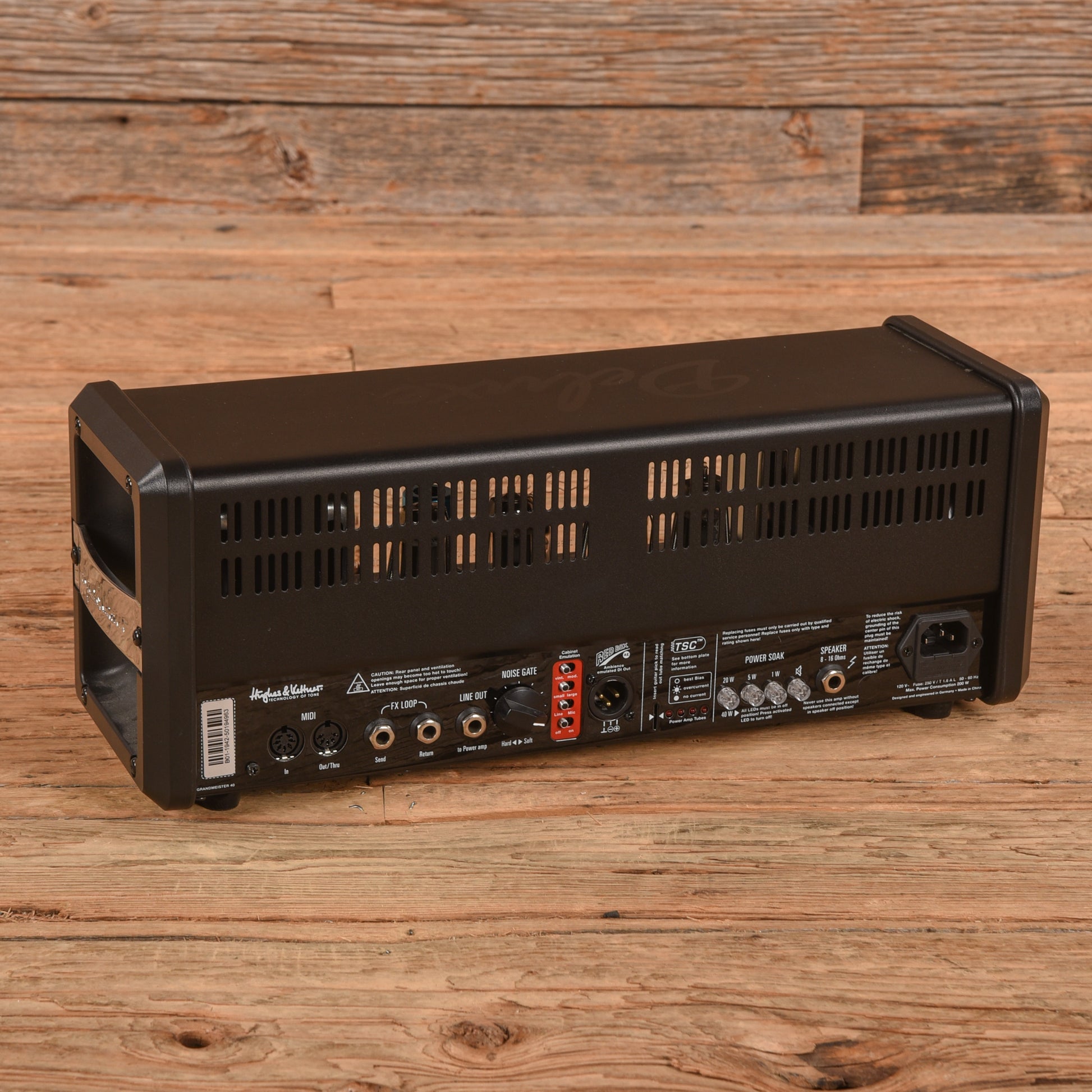Hughes & Kettner GrandMeister Deluxe 40 4-Channel 40-Watt Guitar Amp Head Amps / Guitar Amps / Guitar Cabinets