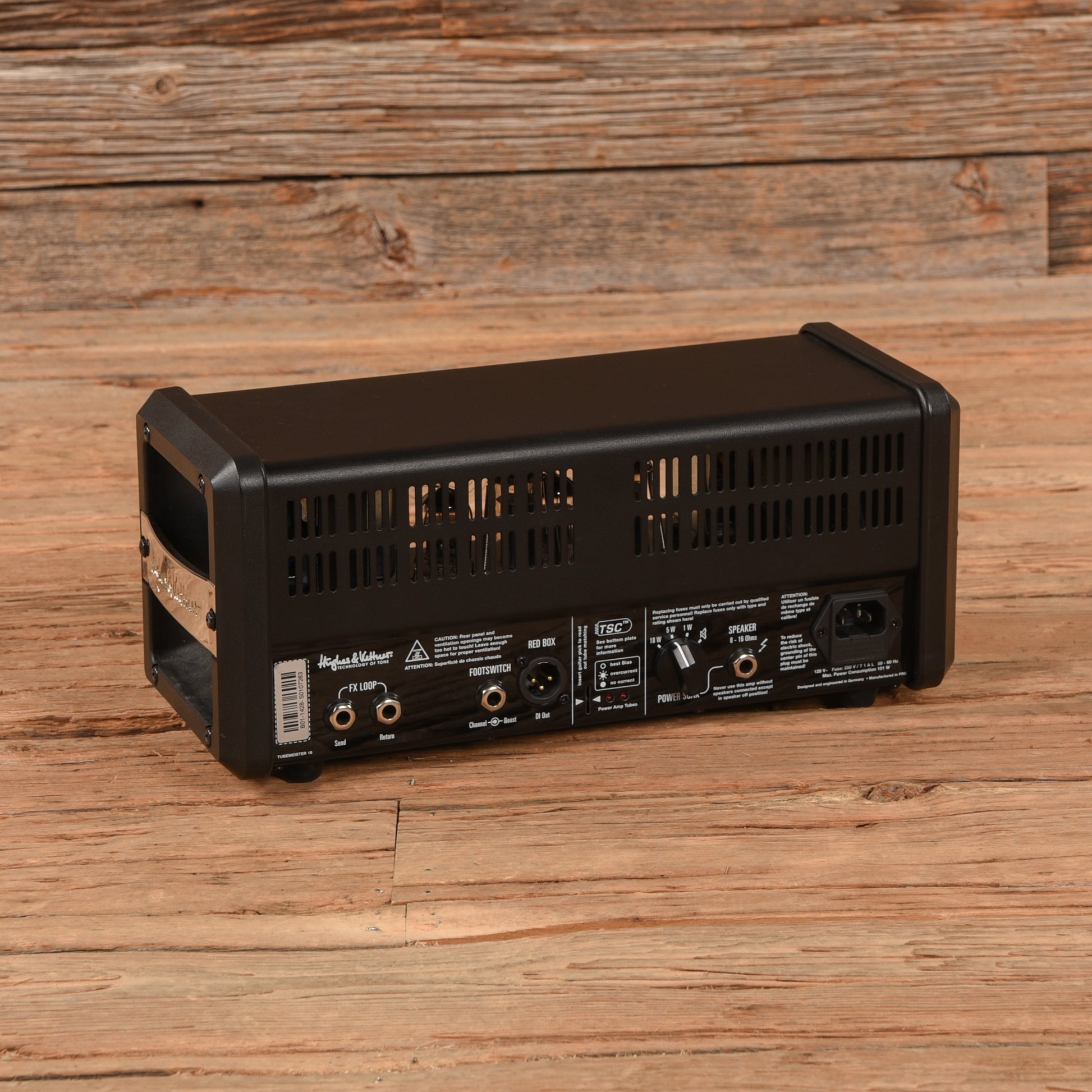 Hughes & Kettner TubeMeister 18 2-Channel 18-Watt Guitar Amp Head Amps / Guitar Amps / Guitar Cabinets