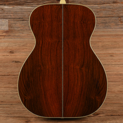 Huss & Dalton TOM-R Custom Cocobolo Natural Acoustic Guitars / Dreadnought