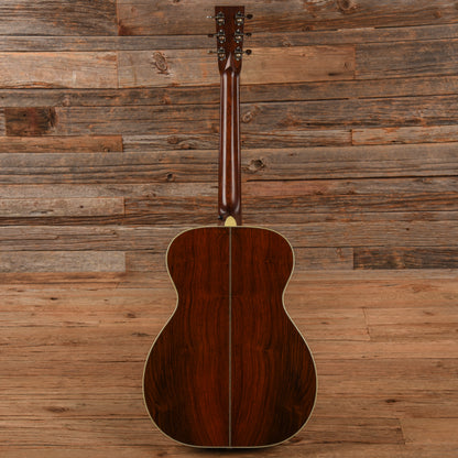 Huss & Dalton TOM-R Custom Cocobolo Natural Acoustic Guitars / Dreadnought