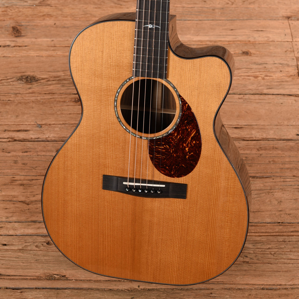 Huss & Dalton OM-C Natural 2023 Acoustic Guitars