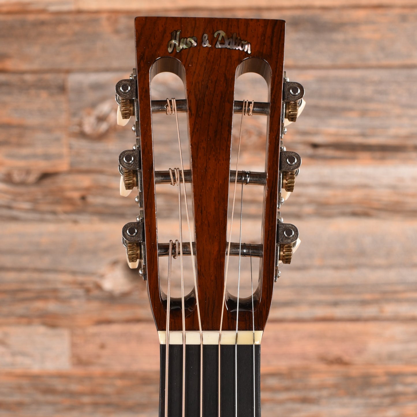 Huss & Dalton Tom-R Custom Brown Burst 2005 Acoustic Guitars