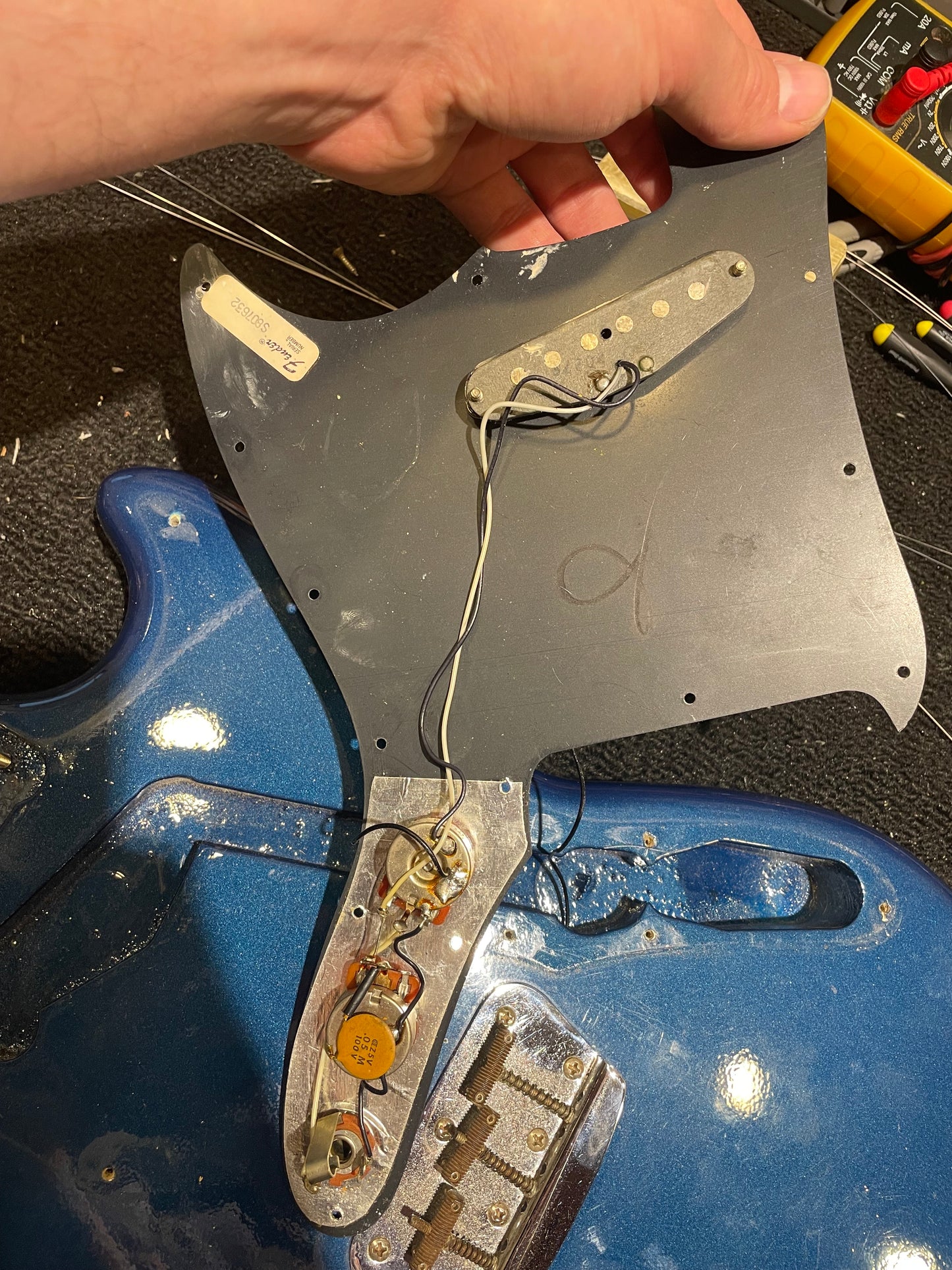 Fender Musicmaster Blue Refin 1978