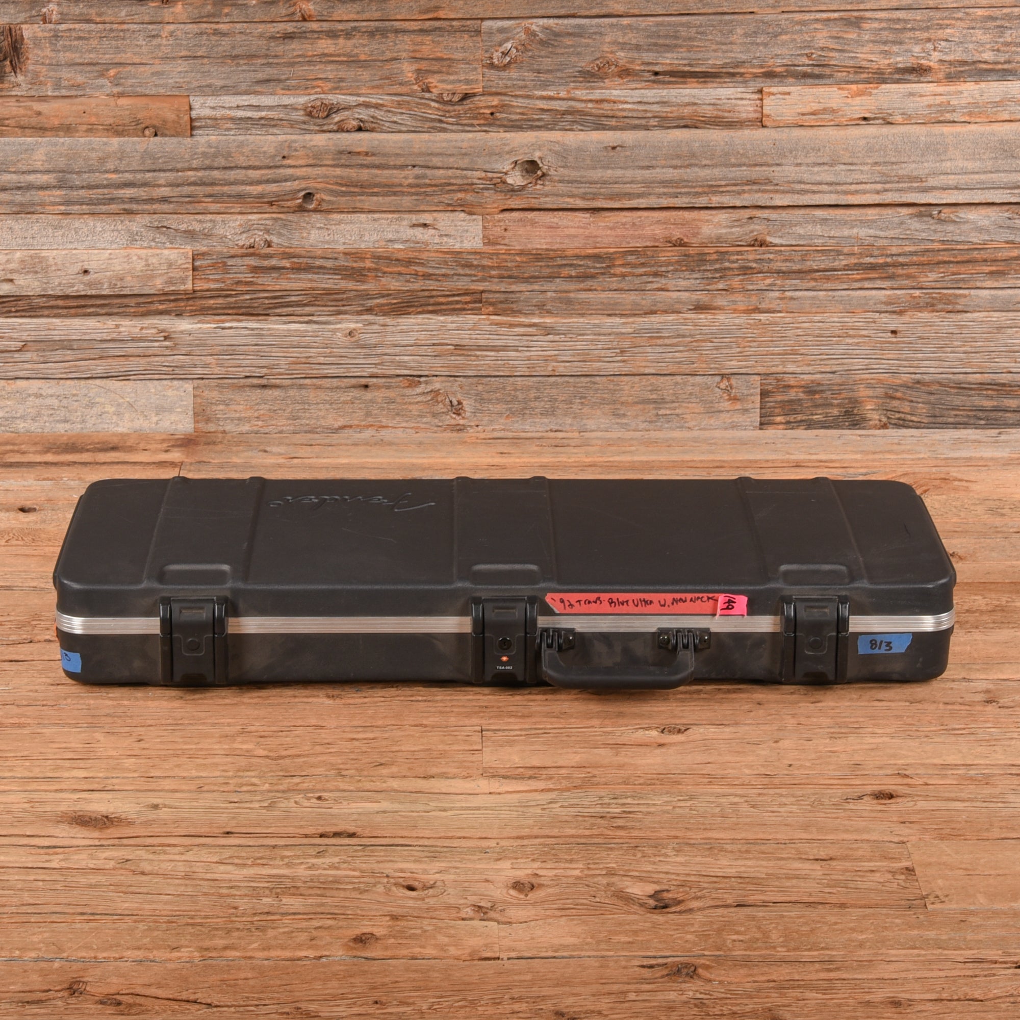 Fender American Professional Stratocaster Neck with Unknown Fender Body Transparent Blue