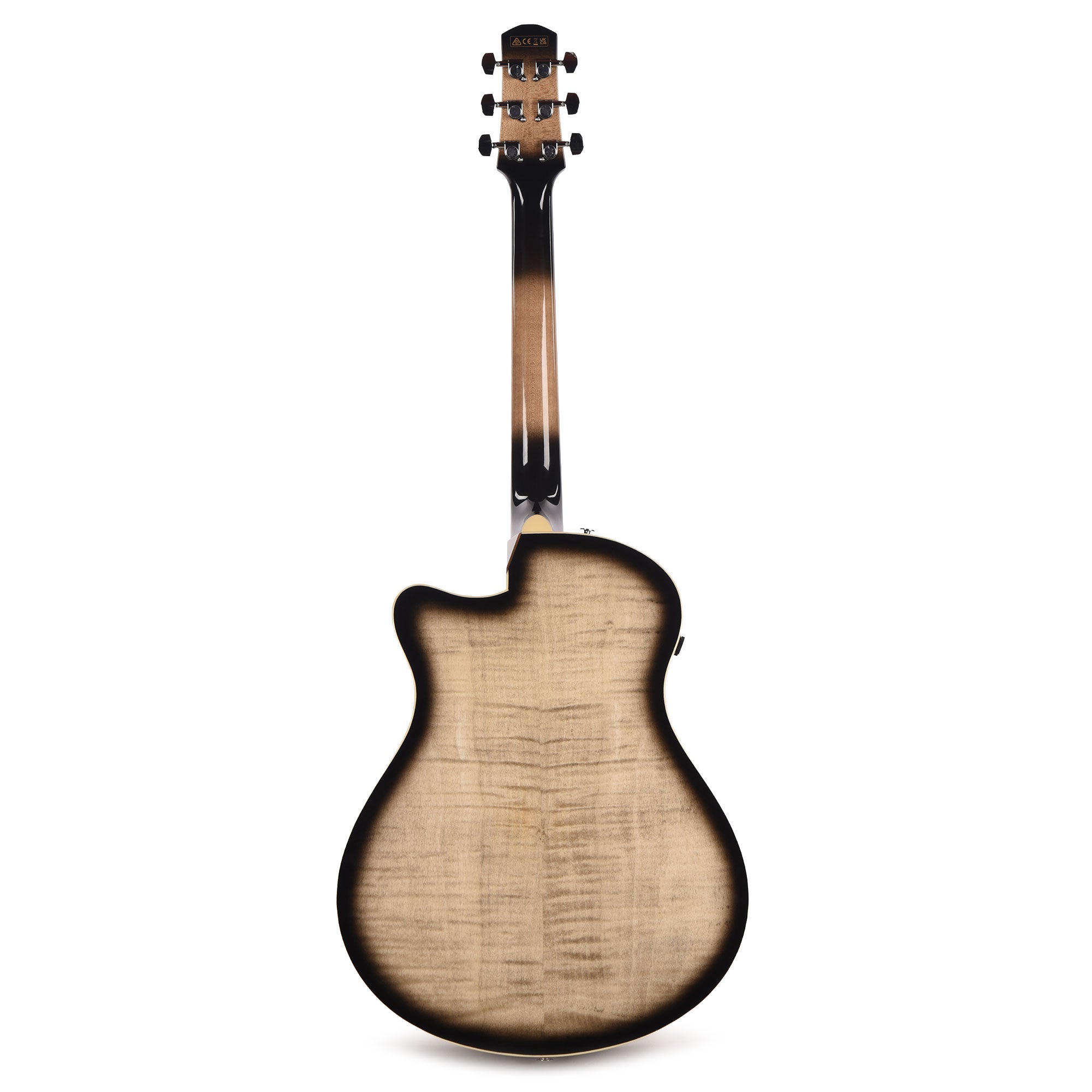 Ibanez AAM370M1CETPA Acoustic Electric Guitar Transparent Panda High Gloss Finish Acoustic Guitars / Built-in Electronics