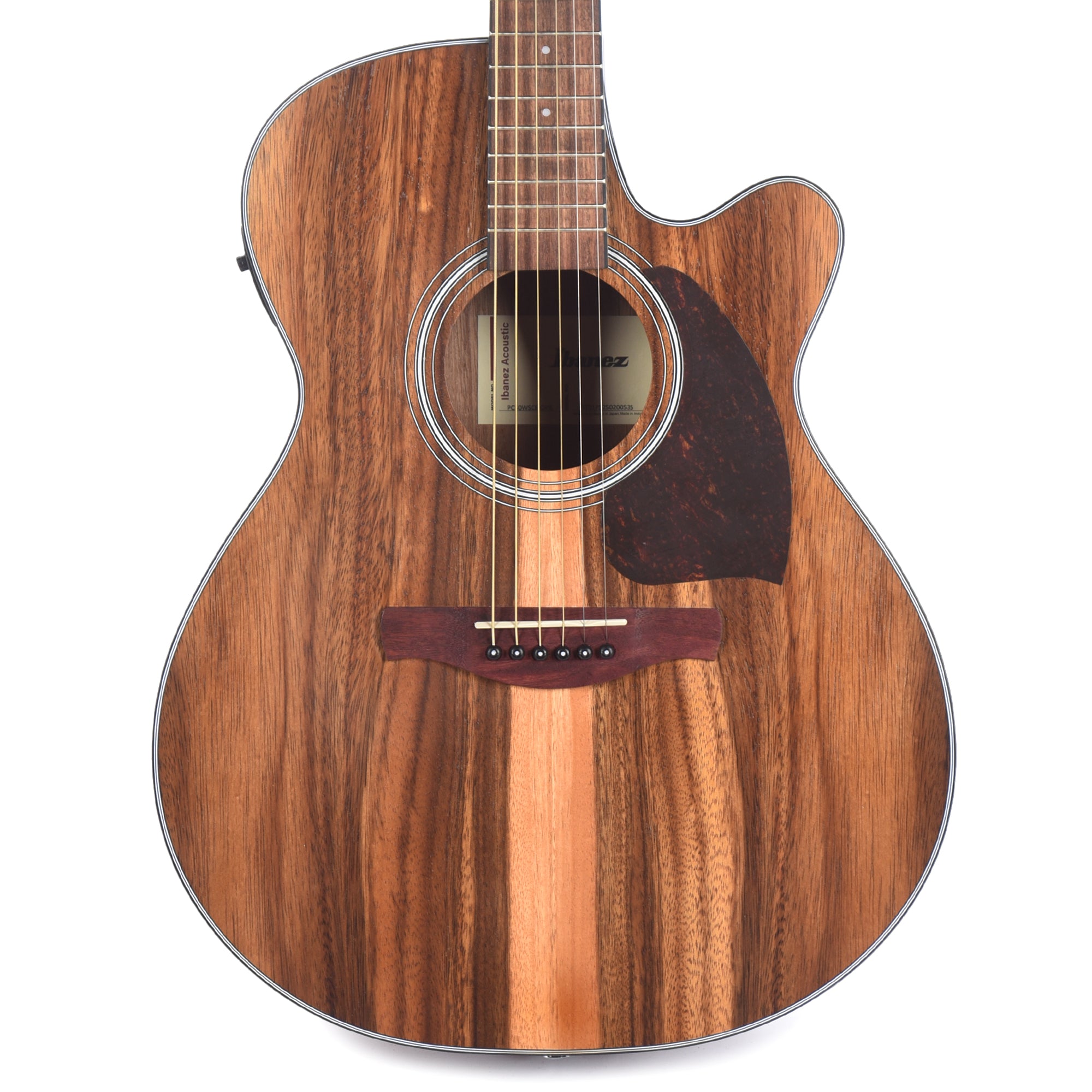 Ibanez PC50WSCEOPB Acoustic-Electric Guitar Cutaway Grand Concert Open Pore Brown Acoustic Guitars / Built-in Electronics