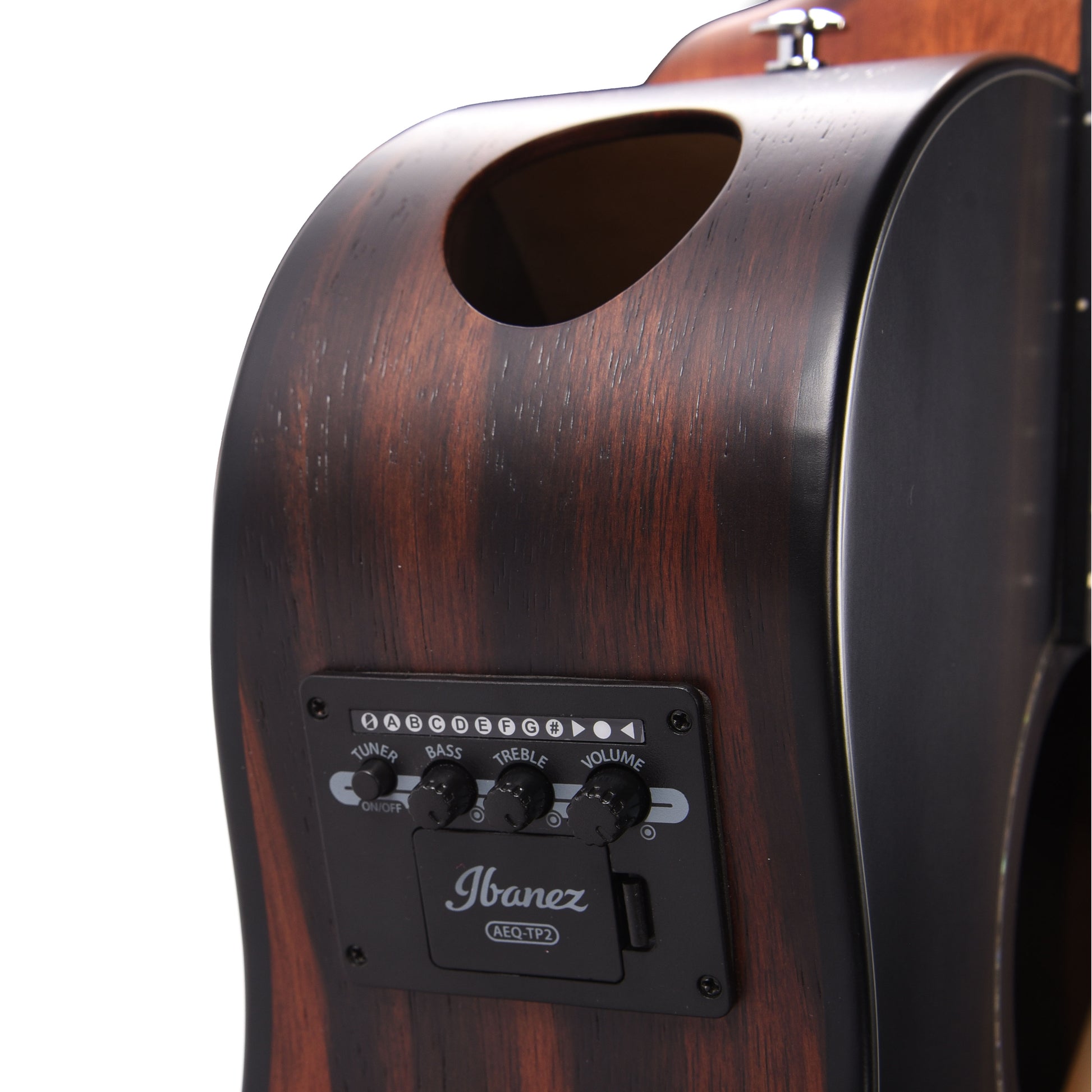 Ibanez AAM70CETBN Acoustic-Electric Guitar Transparent Charcoal Burst Acoustic Guitars / Classical