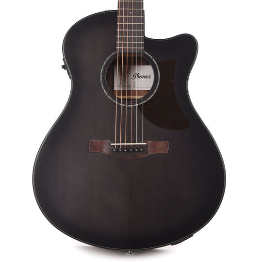 Ibanez AAM70CETBN Acoustic-Electric Guitar Transparent Charcoal Burst Acoustic Guitars / Classical
