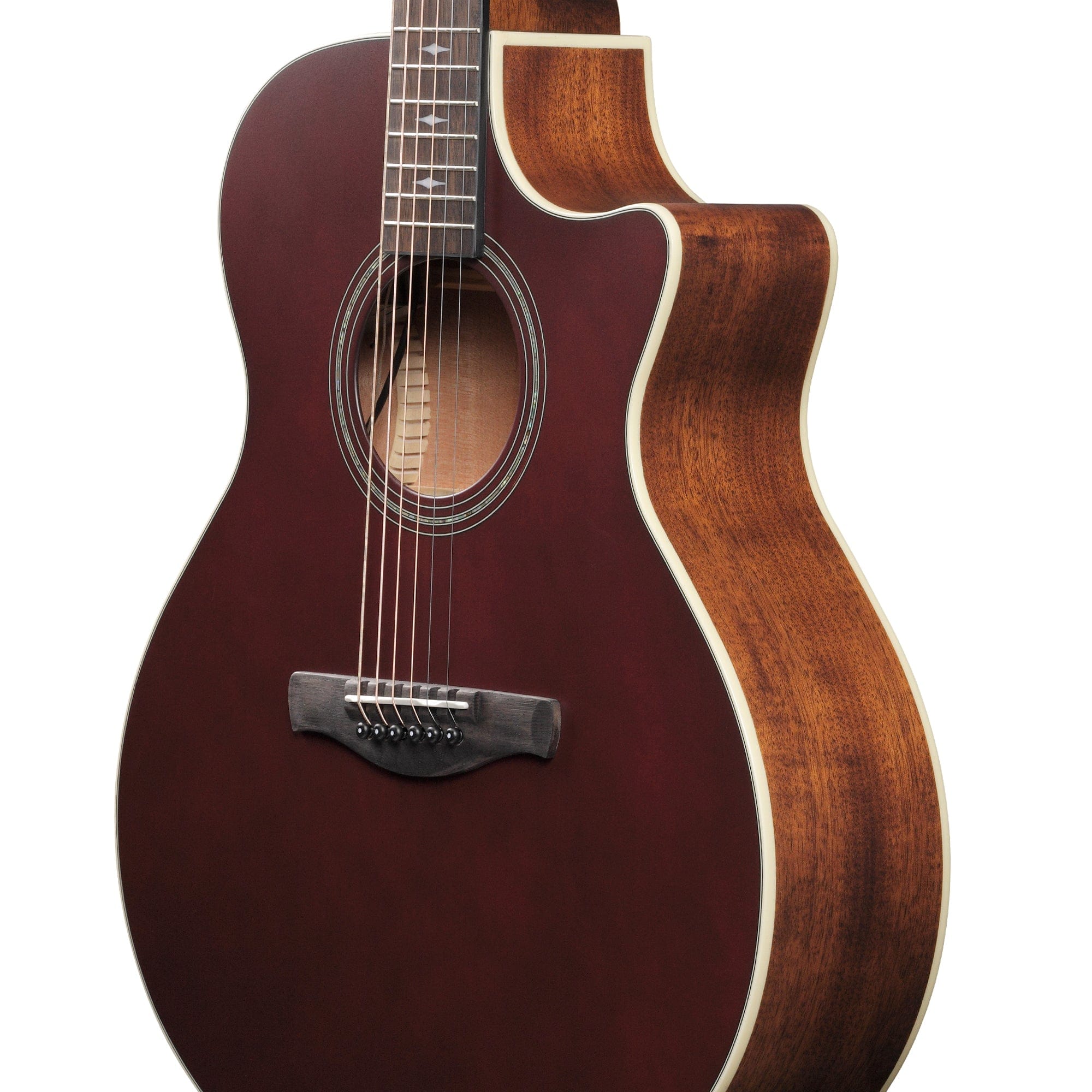 Ibanez AE100BUF Acoustic-Electric Guitar Burgundy Flat Acoustic Guitars / Classical