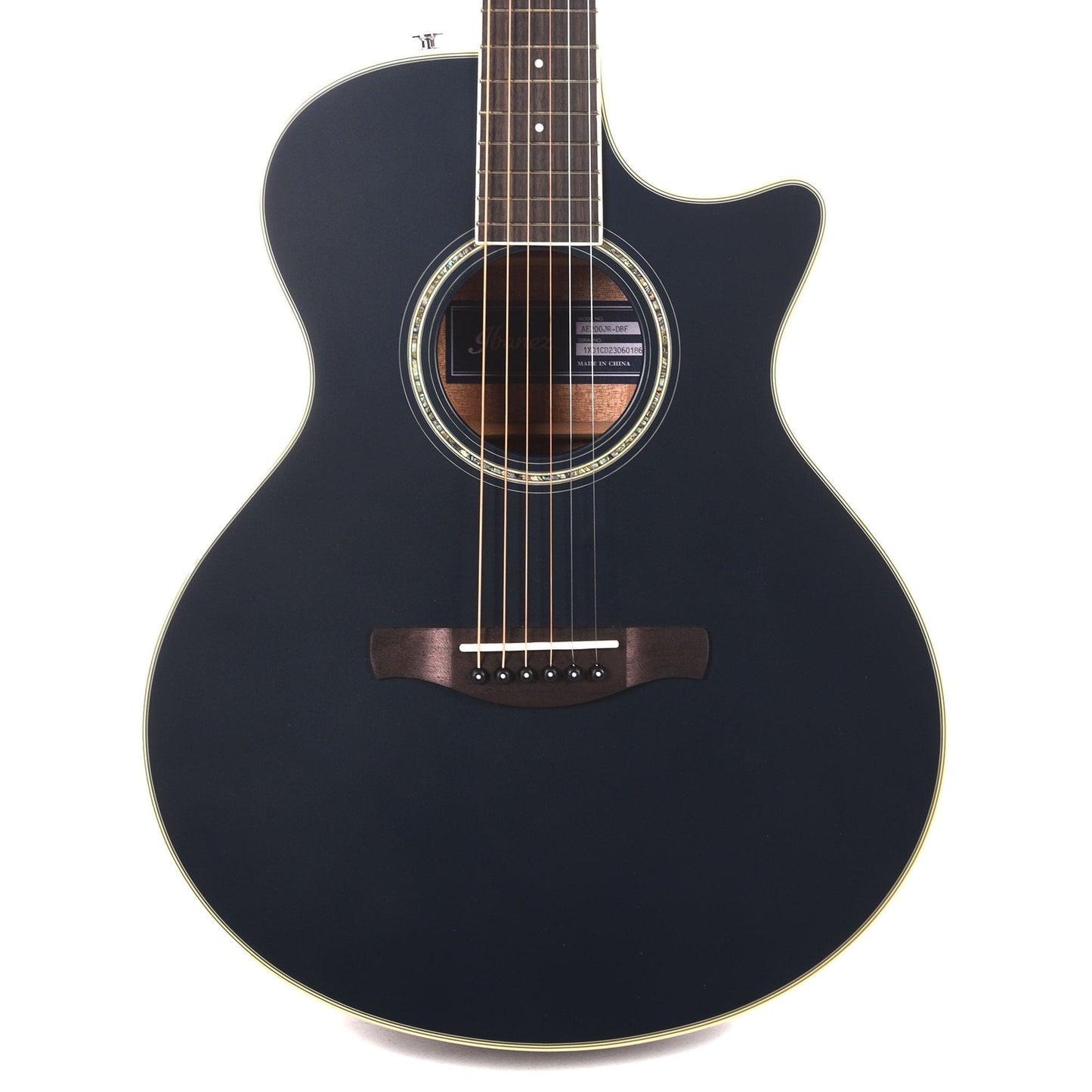Ibanez AE200JRDBF Acoustic-Electric Guitar Dark Tide Blue Flat Acoustic Guitars / Classical