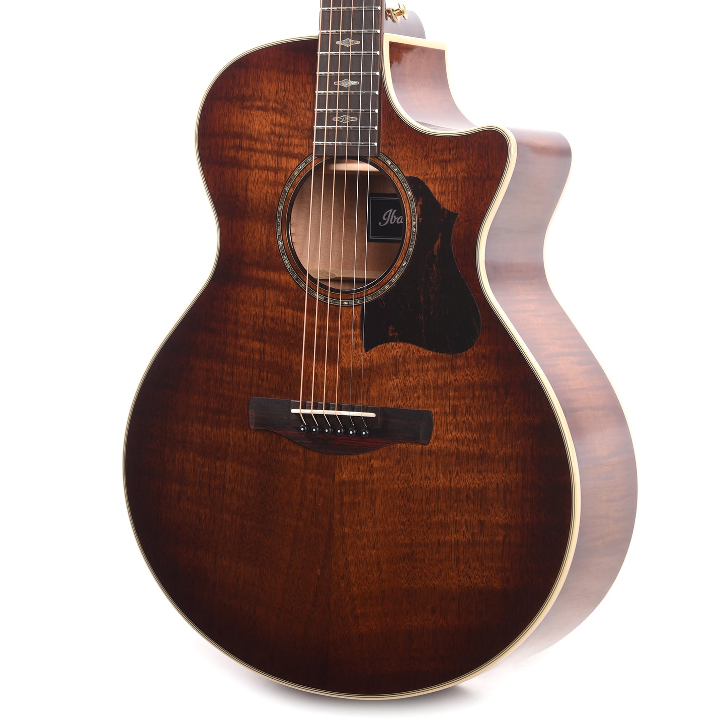 Ibanez AE340FMHMHS Acoustic-Electric Guitar Mahogany Sunburst High Gloss Acoustic Guitars / Classical