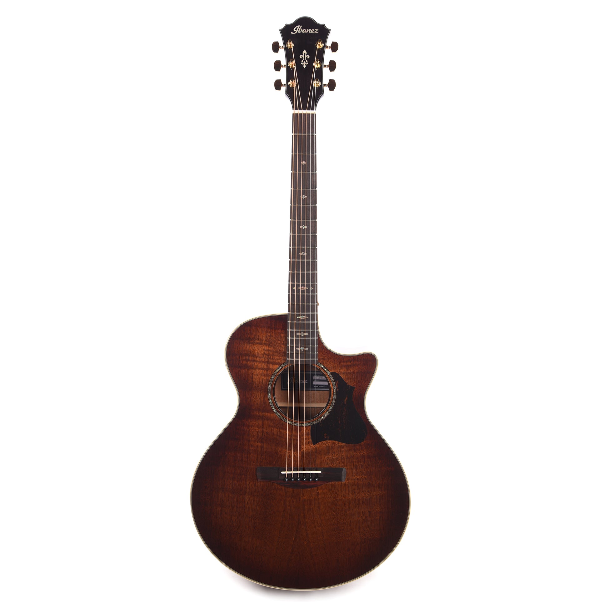Ibanez AE340FMHMHS Acoustic-Electric Guitar Mahogany Sunburst High Gloss Acoustic Guitars / Classical