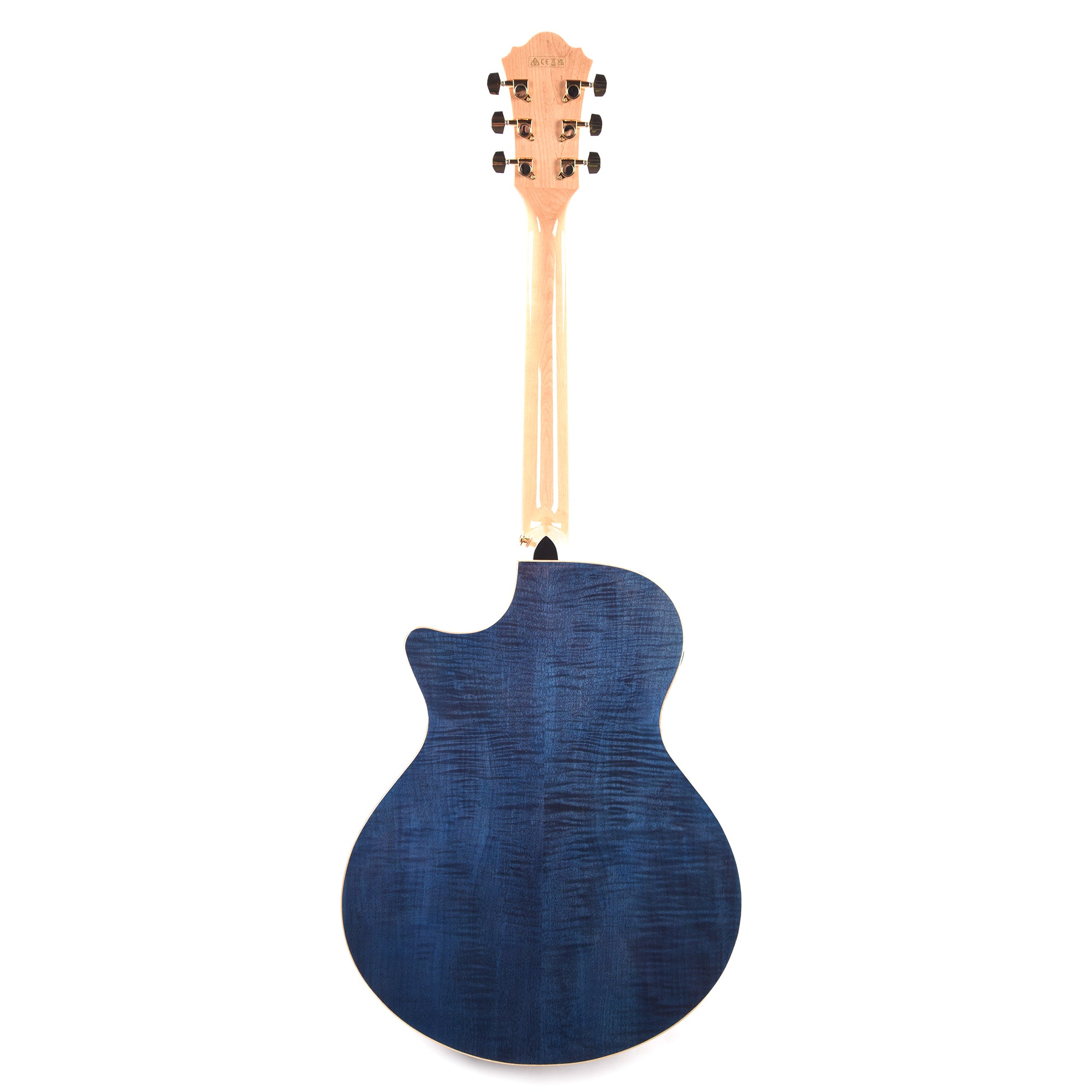 Ibanez AE390NTA Acoustic-Electric Guitar Natural High Gloss Top, Aqua Blue High Gloss Back and Sides Acoustic Guitars / Classical