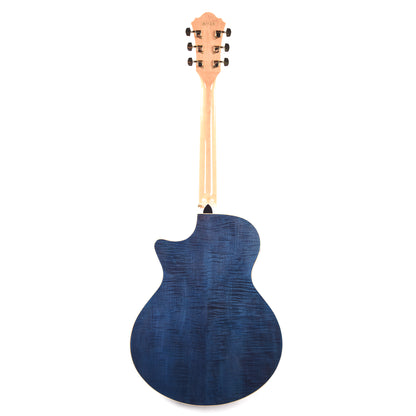 Ibanez AE390NTA Acoustic-Electric Guitar Natural High Gloss Top, Aqua Blue High Gloss Back and Sides Acoustic Guitars / Classical