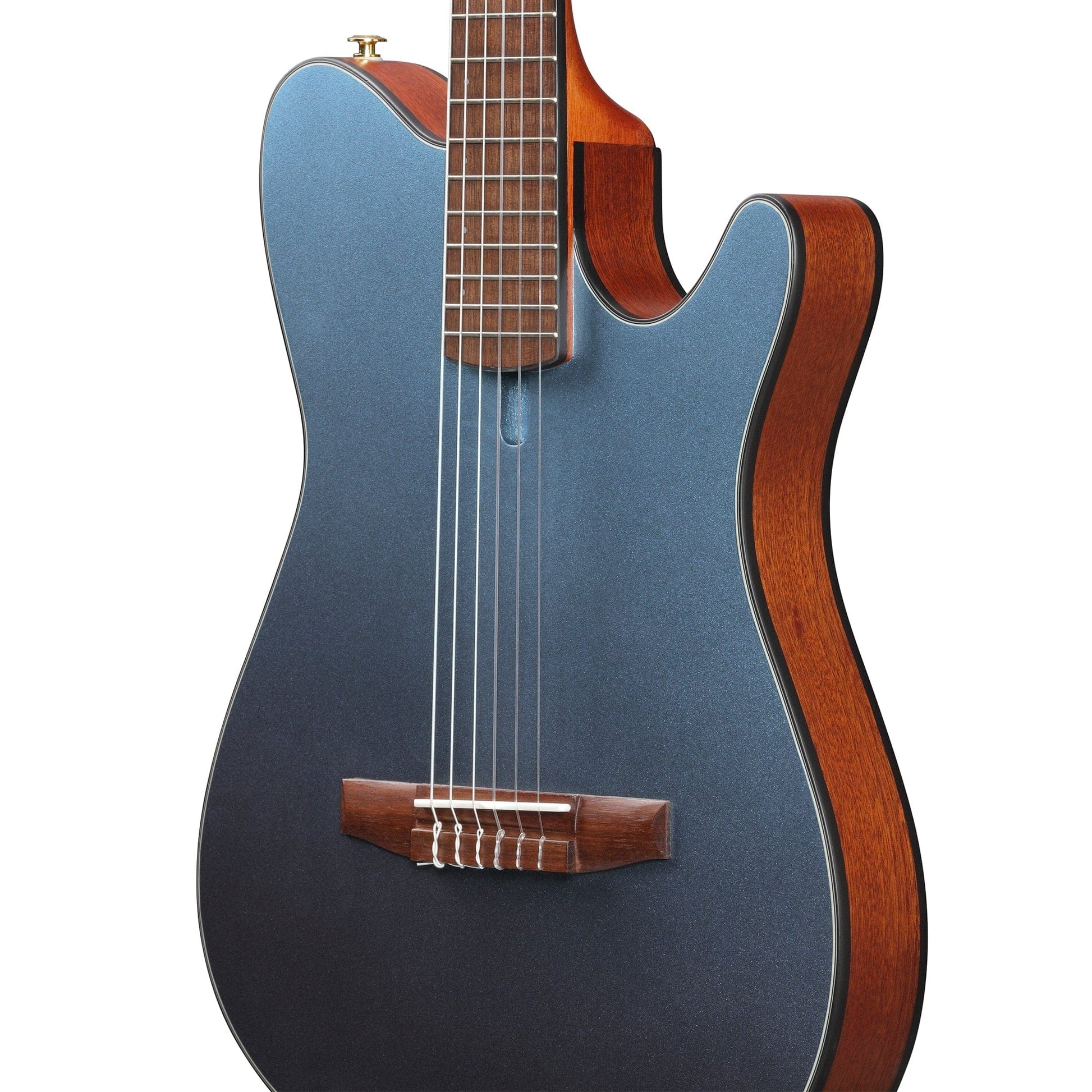Ibanez FRH10NIBF Acoustic-Electric Guitar Indigo Blue Metallic Flat Acoustic Guitars / Classical